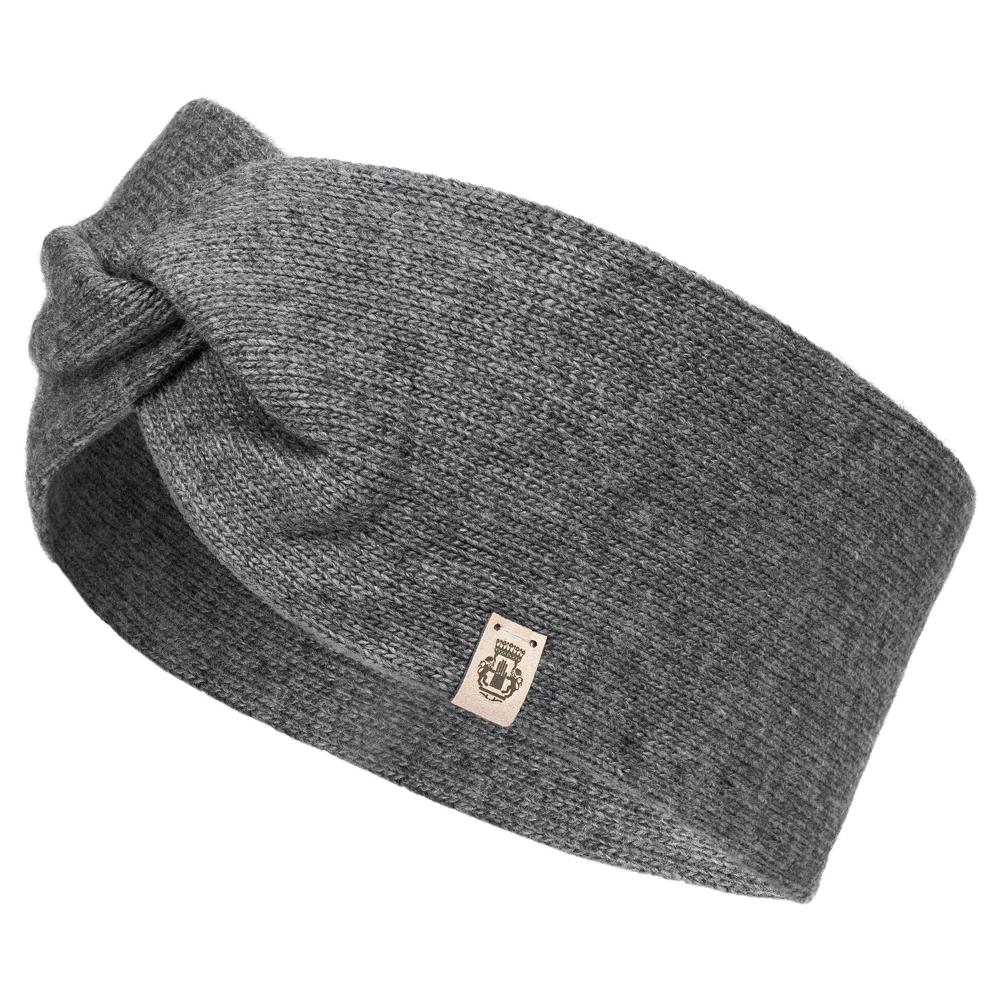 Roeckl Stirnband ESSENTIALS STIRNBAND Feinstrickstirnband mit Knotendetails