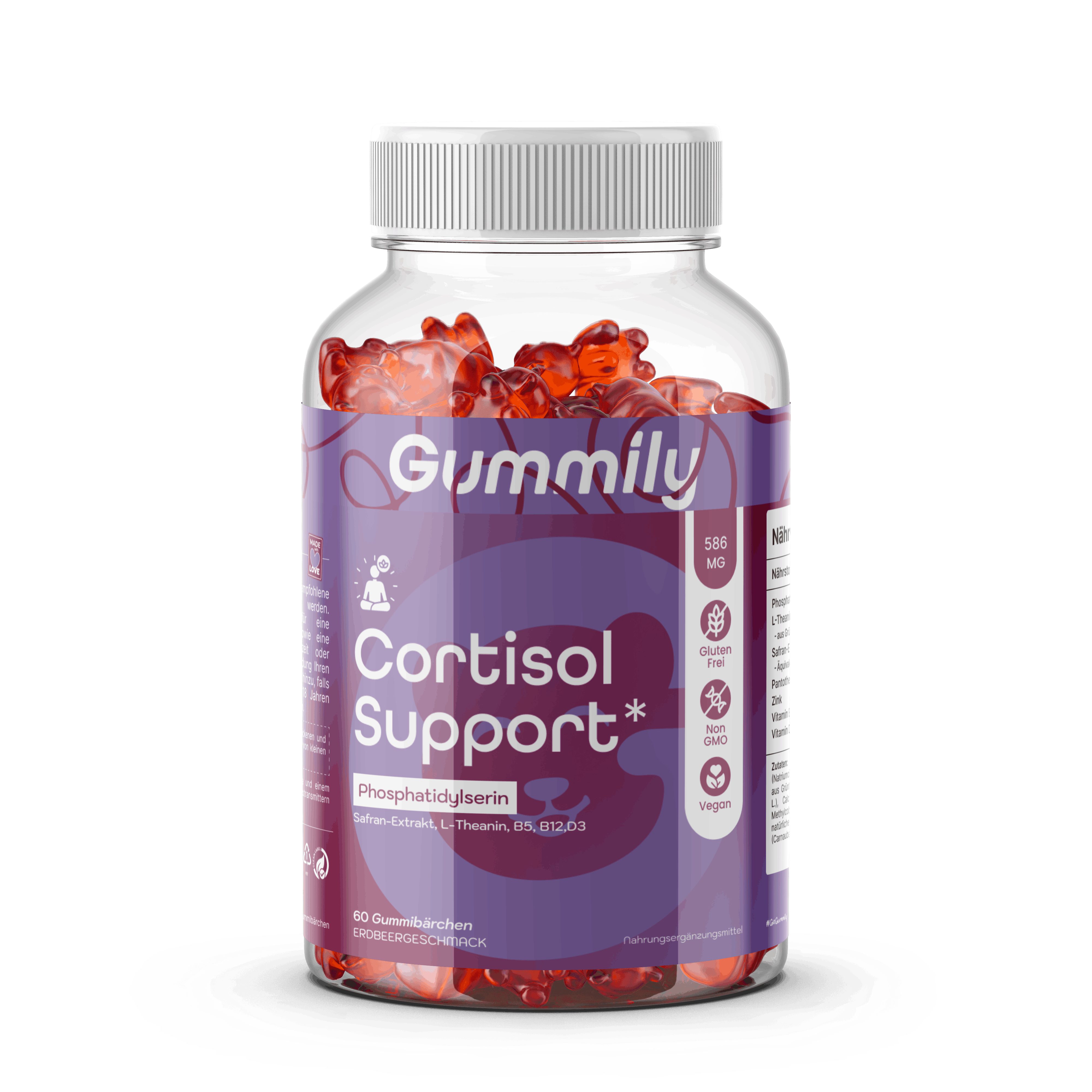 Gummily® Cortisol Support Gummies, Cortisol Balance Gummies