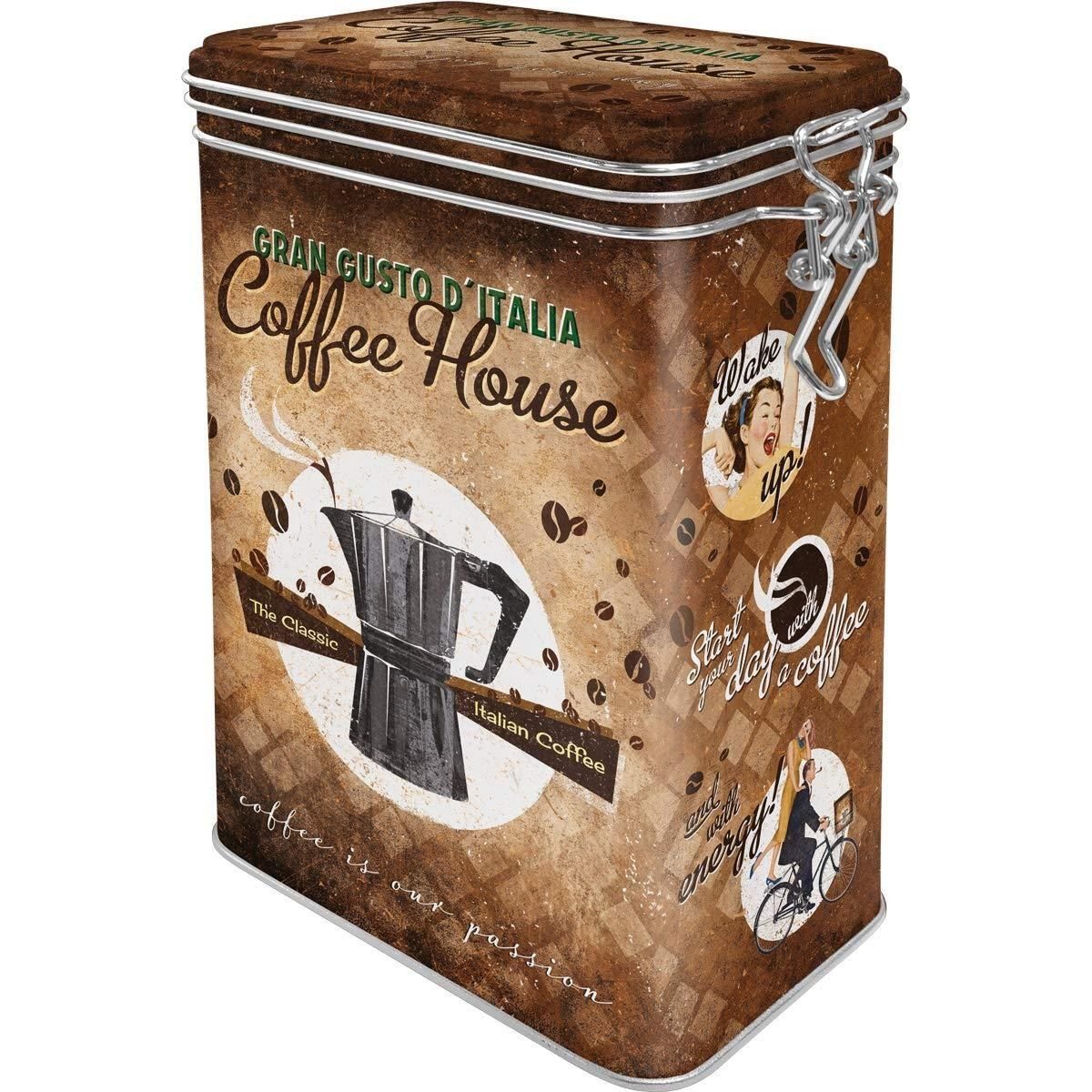 Aromadose Nostalgic-Art Kaffeedose - Coffee House Chocolate - Coffee &
