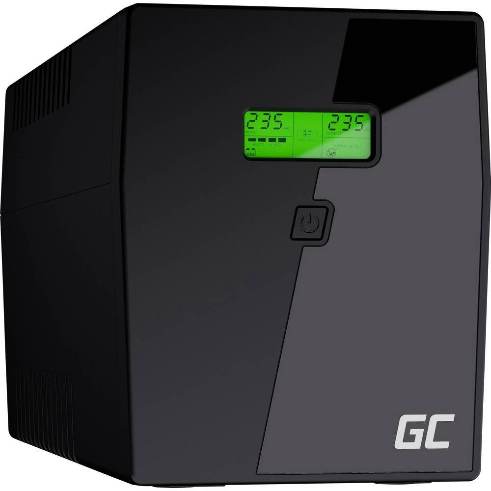 Green Cell USV-Anlage 2000VA 1400W Überspannungsschutz GC-UPS09