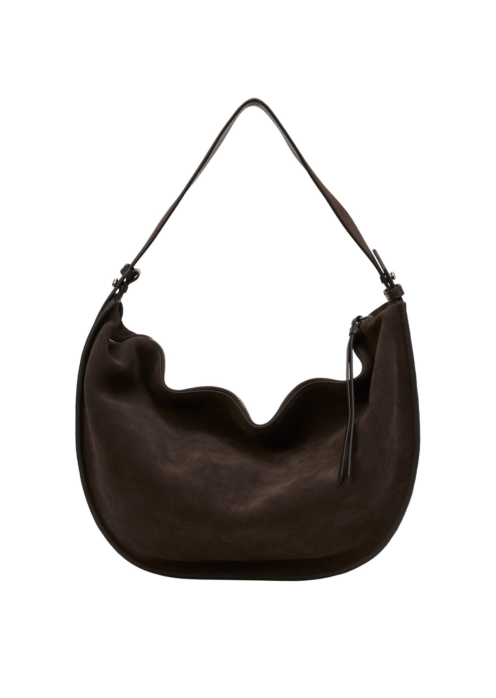 Marc O'Polo Umhängetasche im Slouchy-Shape mit festem Boden