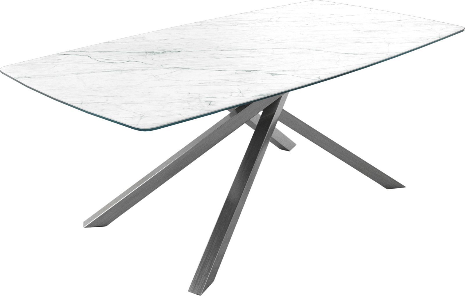 DELIFE Esstisch Edge, Bootsform Keramik Laminam®Statuarietto günstig online kaufen