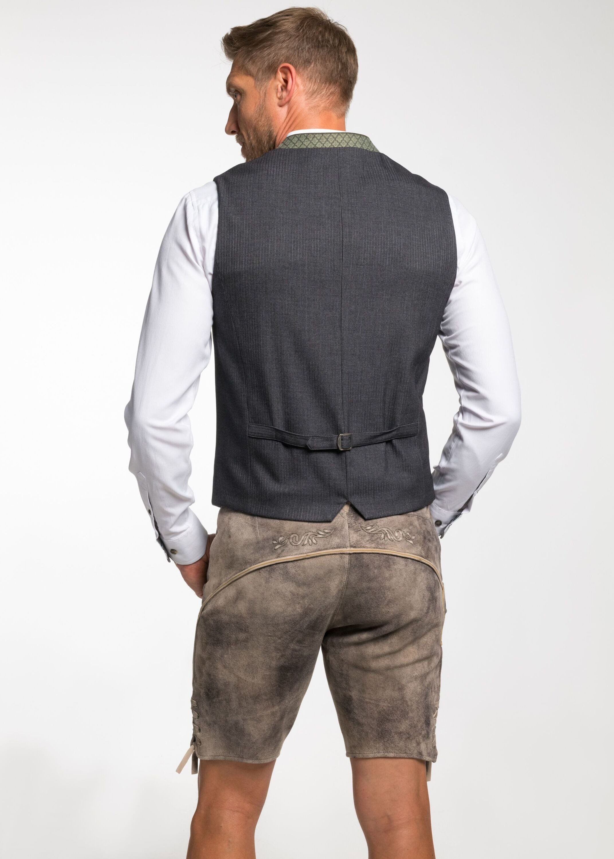 Spieth & Wensky Trachtenweste Ean (1-tlg) Jacquard-Weste