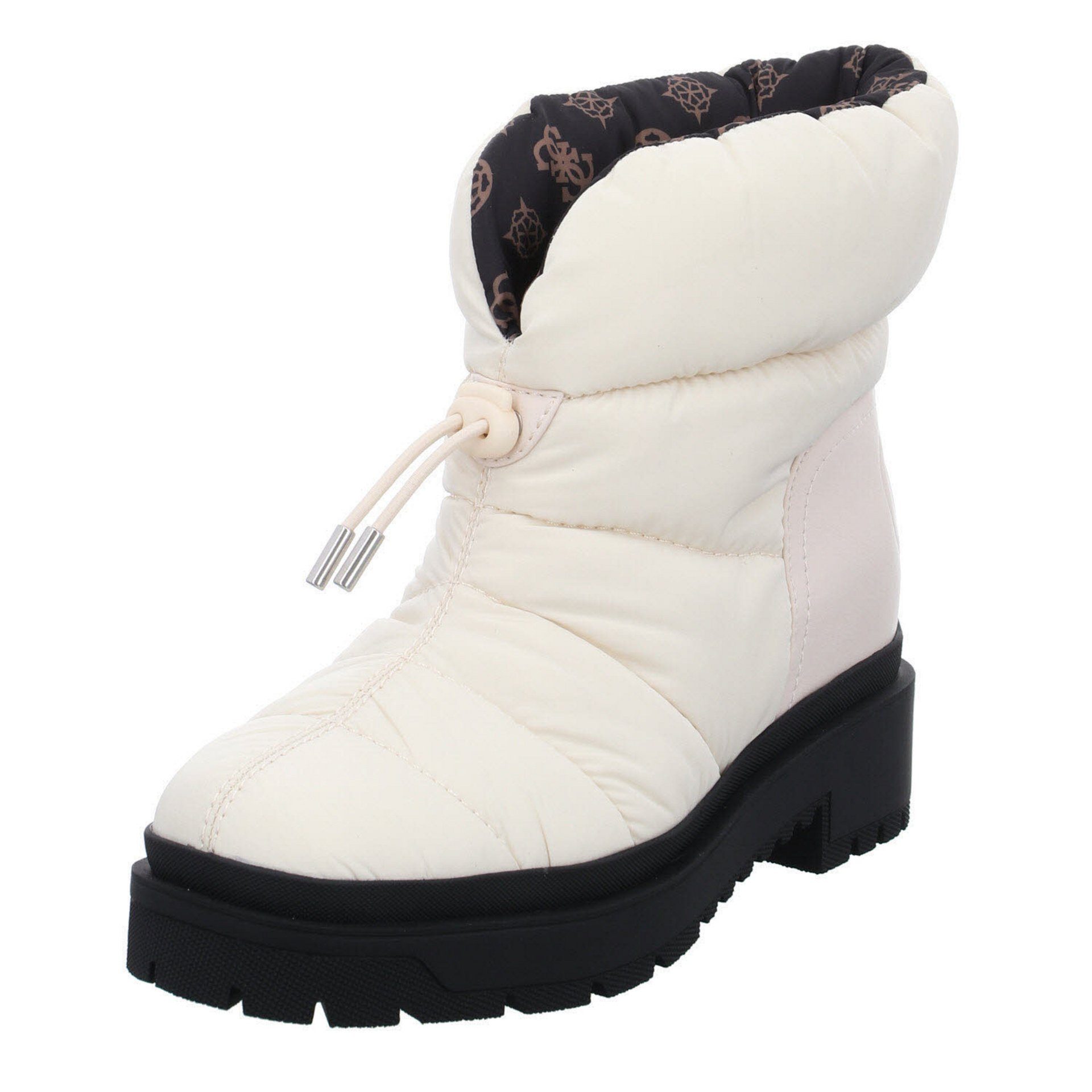 Schuhe Boots Guess Leeda Snowboots Textil uni Snowboots
