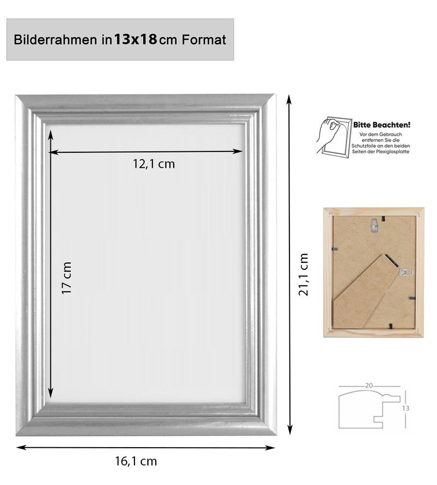 IDEAL TREND Bilderrahmen Artos Holz Bilderrahmen günstig online kaufen