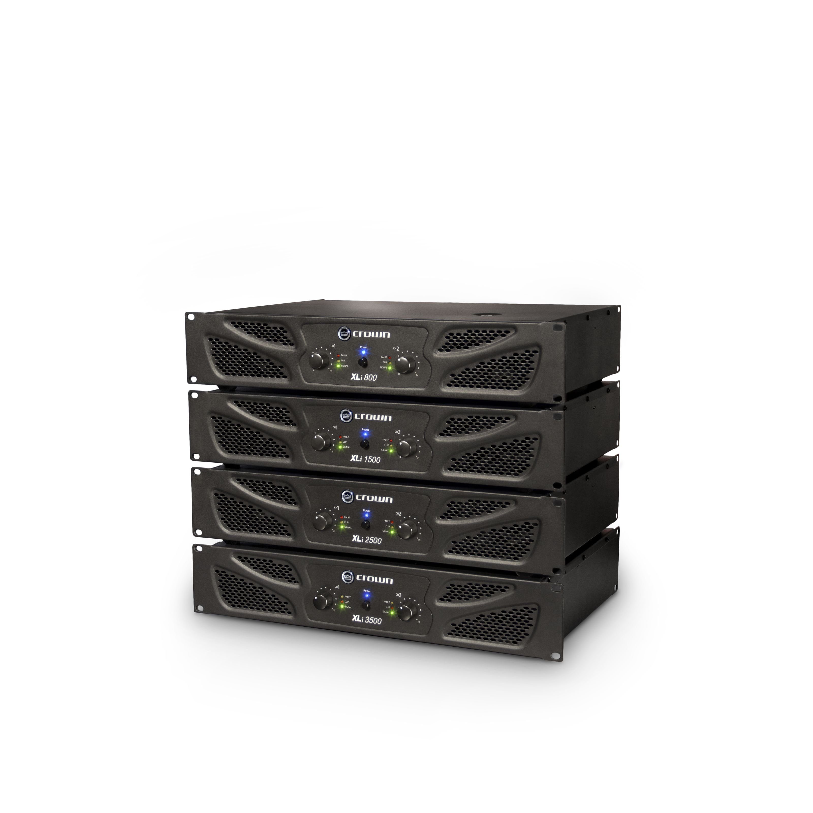 Crown Endverstärker (XLI 2500 Endstufe, 2x 750 Watt / 4 Ohm - 2-Kanal Endstufe)