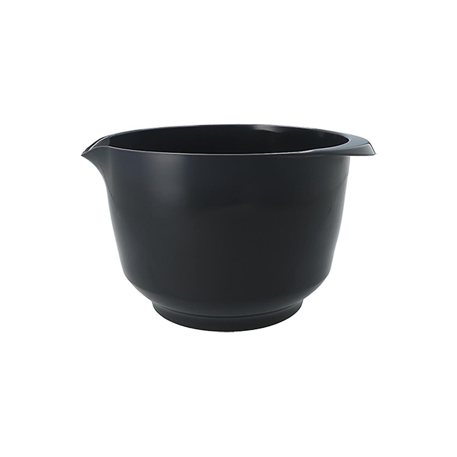 Birkmann Rührschüssel COLOUR KITCHEN, Dunkelgrau, B 20 cm, 1,5 Liter, Kunststoff, (1-tlg), PET-Kunststoff, mit Anti-Rutsch-Ring am Boden