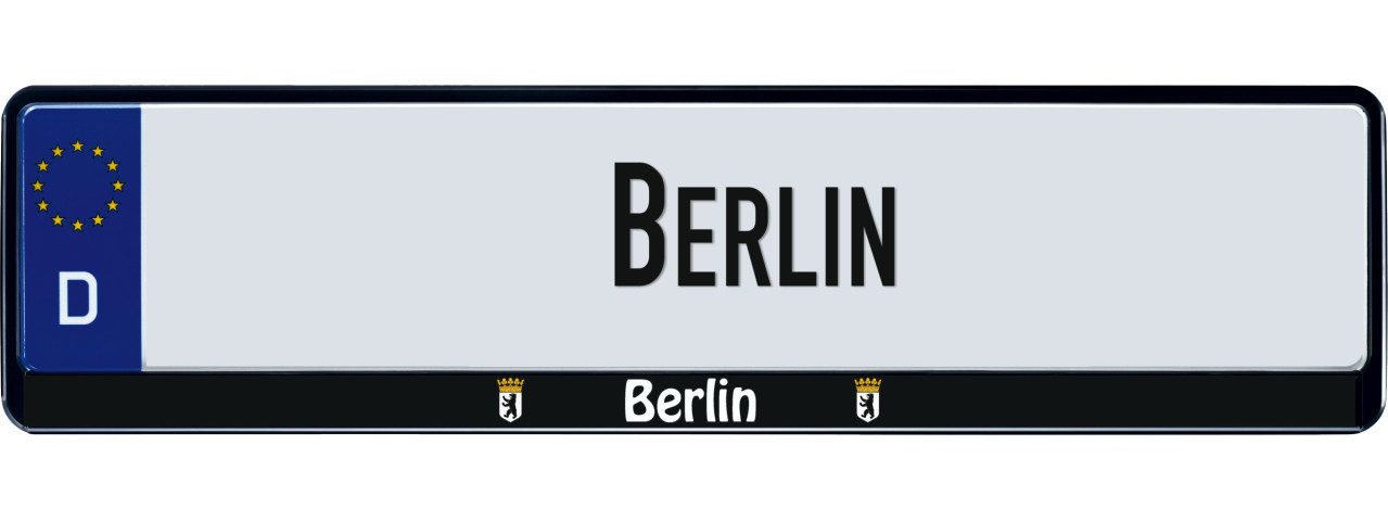 Hermann Schütz Kennzeichenhalter Hermann Schütz Design Kennzeichenrahmen Bundesland
