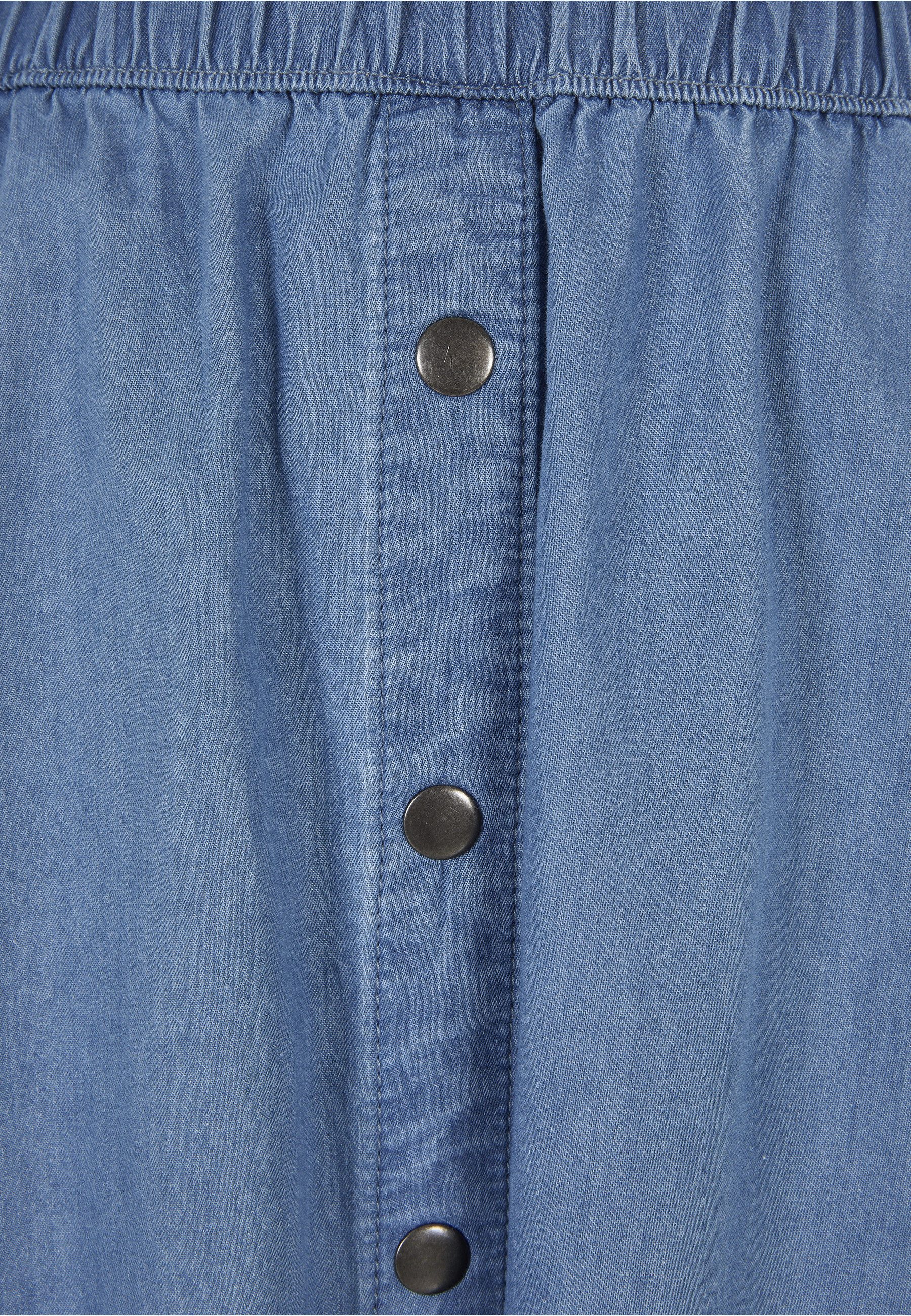 URBAN CLASSICS Sommerrock Urban Classics Damen Ladies Long Wide Light Denim Skirt (1-tlg)