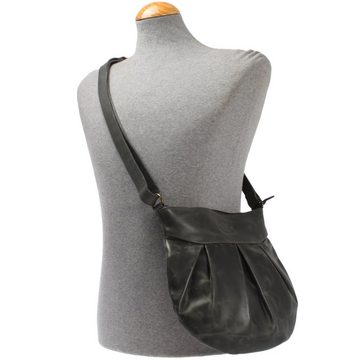LECONI Umhängetasche kleine Damentasche Handtasche Leder LE0070