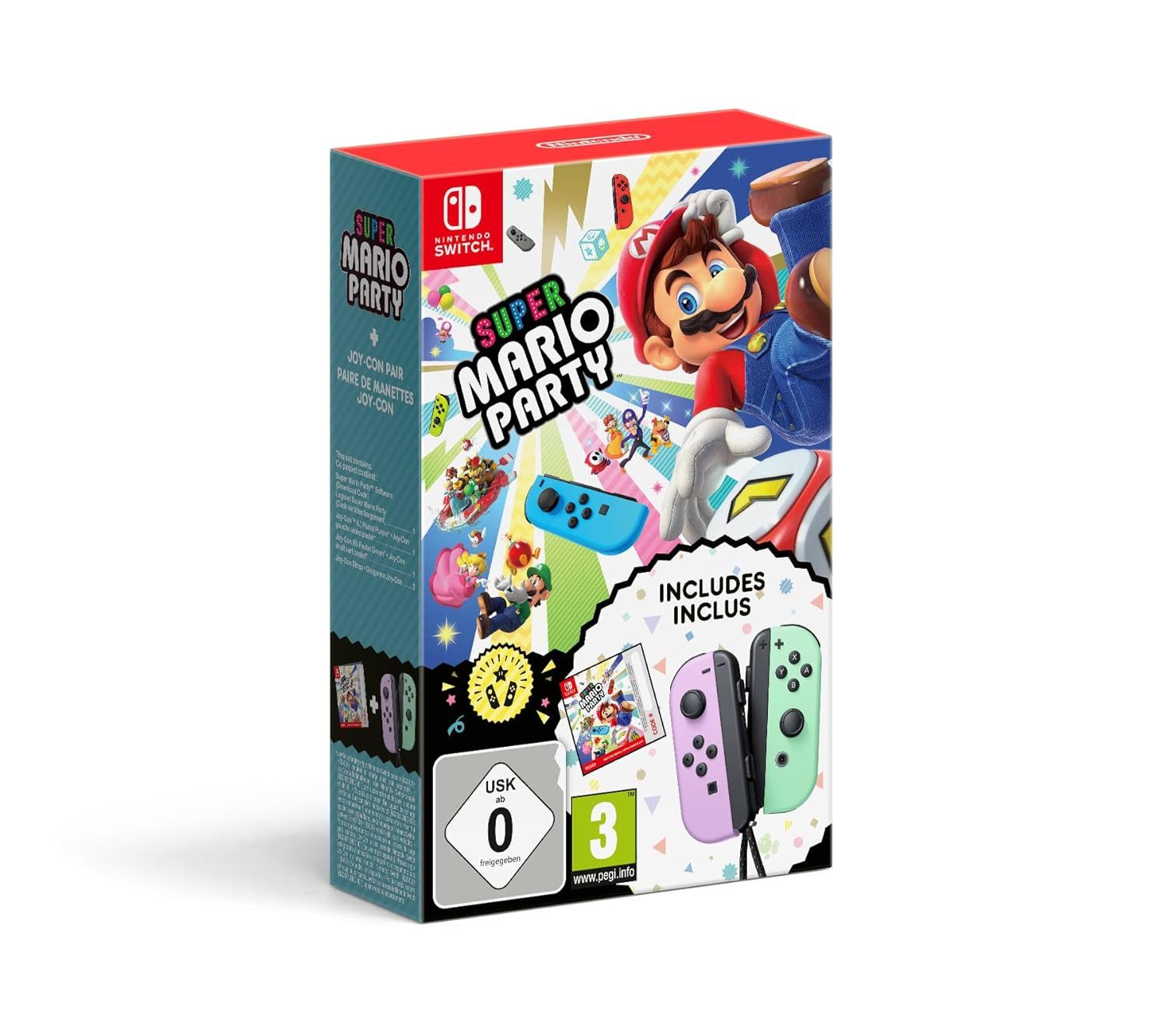 Nintendo Mario Party DLC Limited Edition ink Joy Con