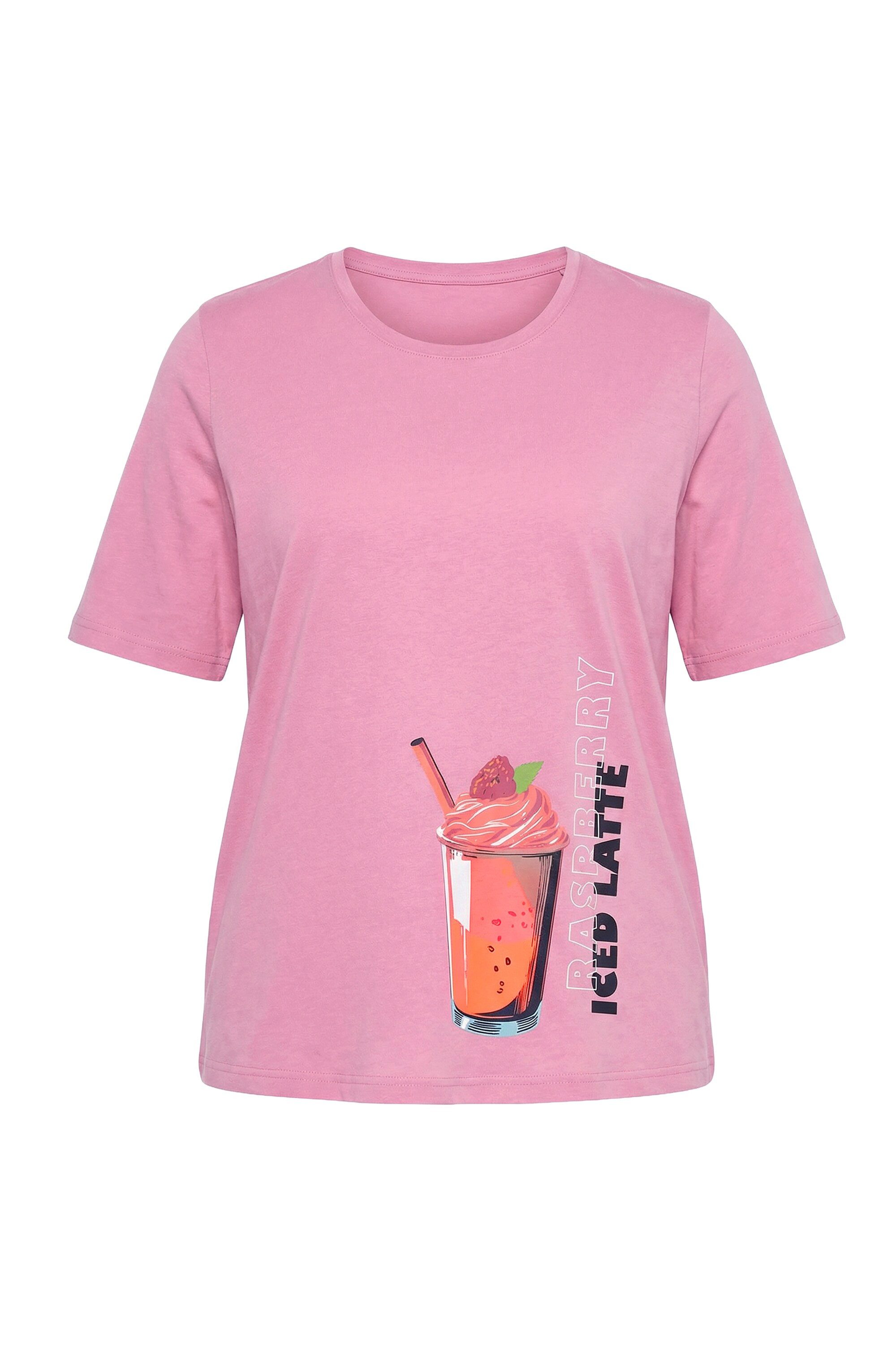 Ulla Popken T-Shirt T-Shirt Smoothie Classic Rundhals Halbarm