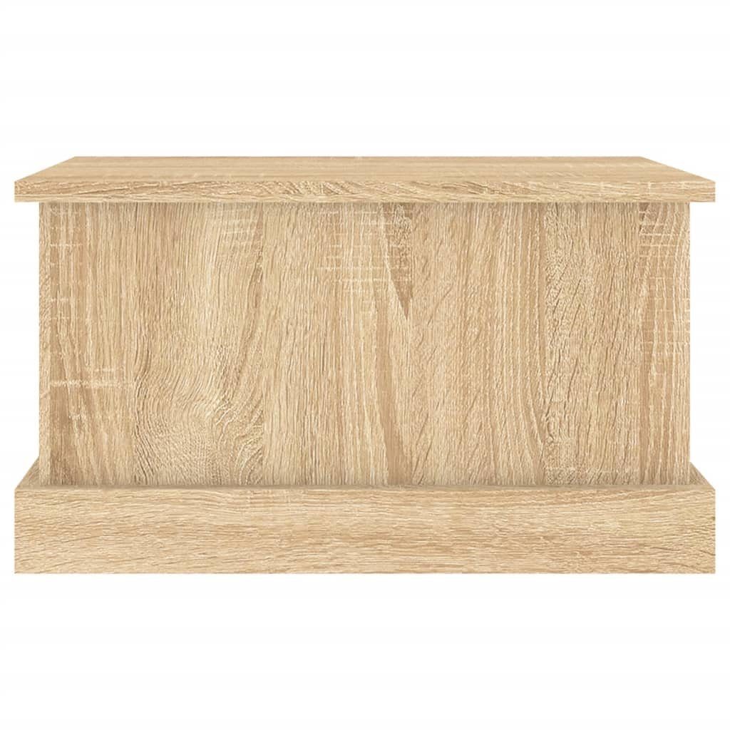 Sonoma-Eiche St) Holzwerkstoff Truhe 50x30x28 (1 Sonoma Eiche vidaXL cm Aufbewahrungsbox