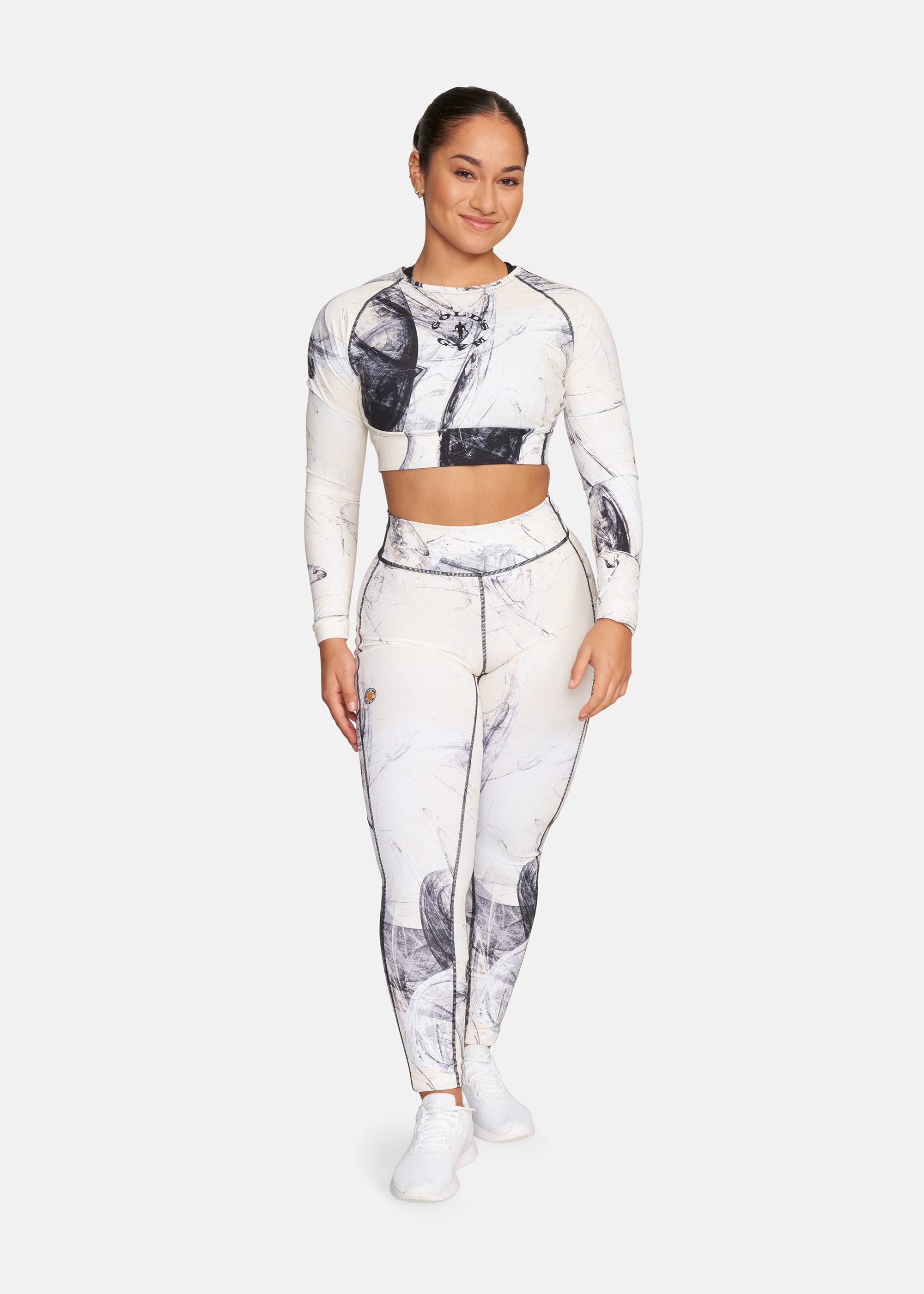 GOLD'S GYM APPAREL Leggings BROOKE nachhaltige Materialien, atmungsaktiv, pilling-resistent