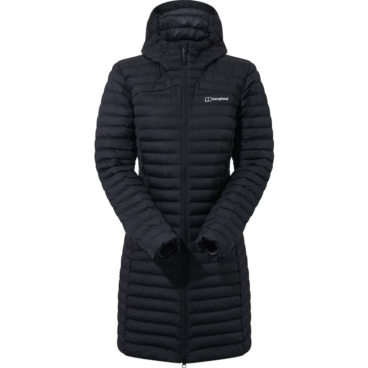 Berghaus Outdoorjacke W Nula Micro Jacket Long Leichte, winddichte Damenjacke mit innovativer Hydroloft® Isolierung