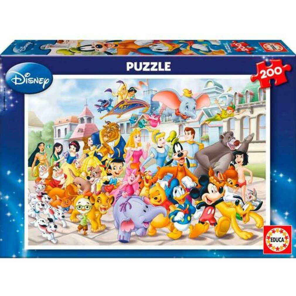 Educa Puzzle Puzzle Disney Parade (200 pcs), Puzzleteile