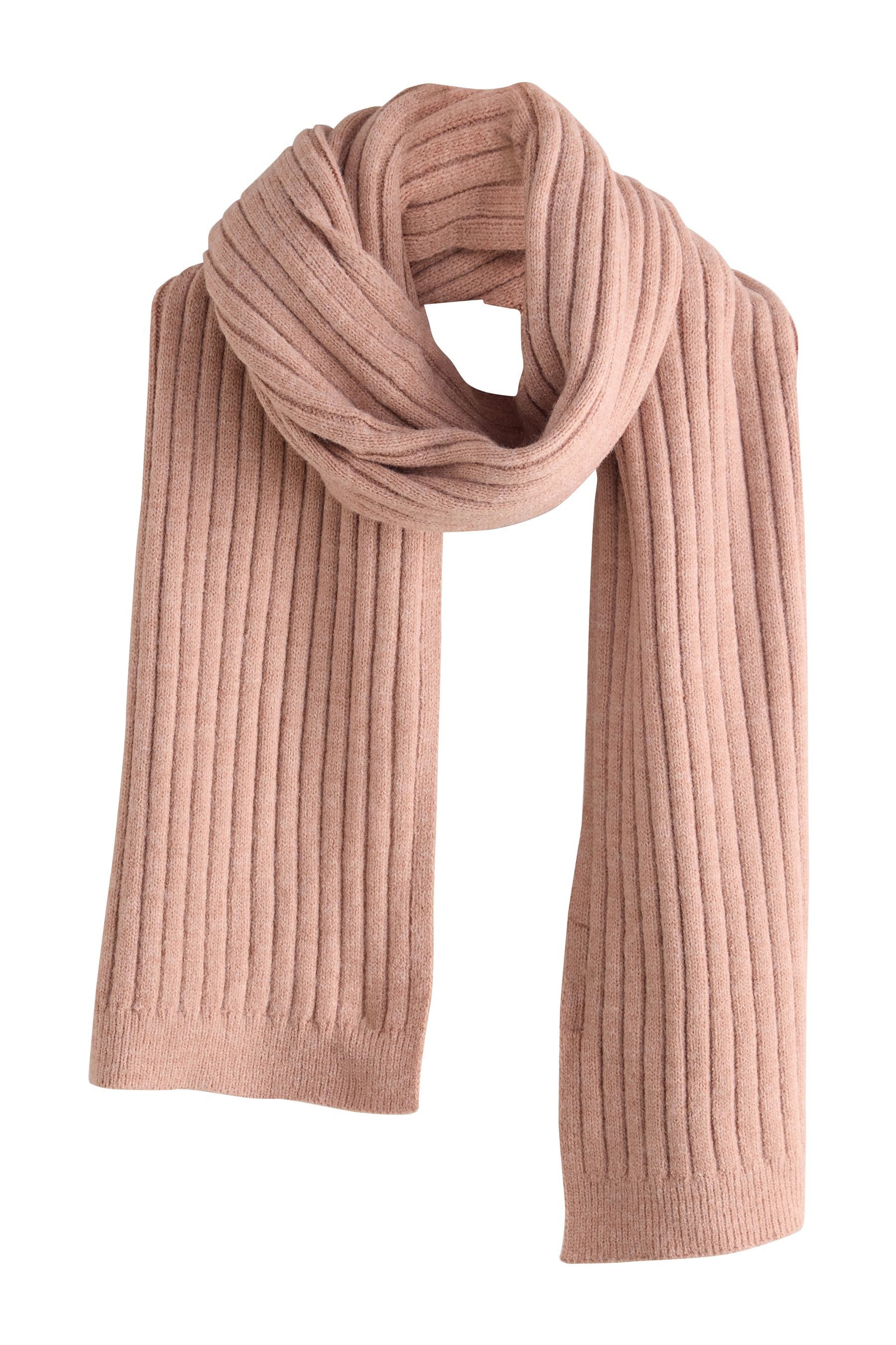 Schal Gerippter Strickschal
