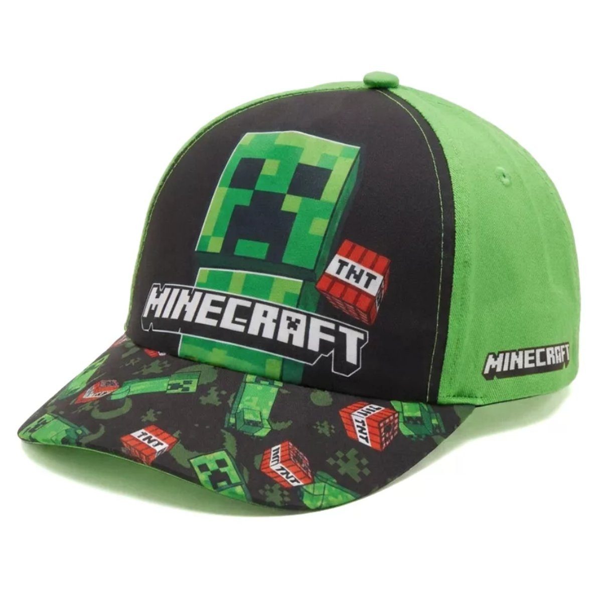 Minecraft Baseball Cap Minecraft TNT Trouble Kinder Baseballkappe 55 cm
