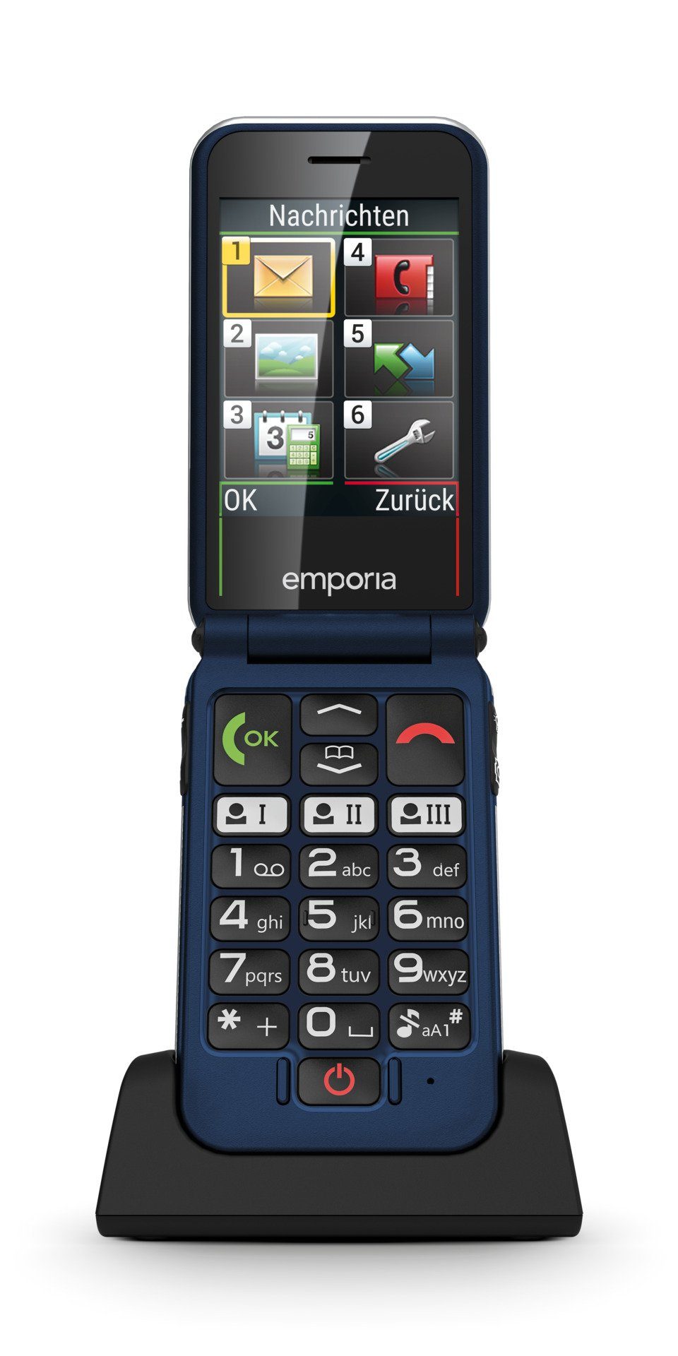 Emporia emporiaJOY 2025 Klapphandy (7,1 cm/2,8 Zoll, 2 MP Kamera)