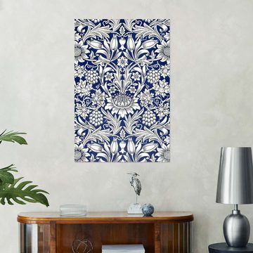 Posterlounge Wandfolie William Morris, Sonnenblume, Wohnzimmer Orientalisches Flair Grafikdesign