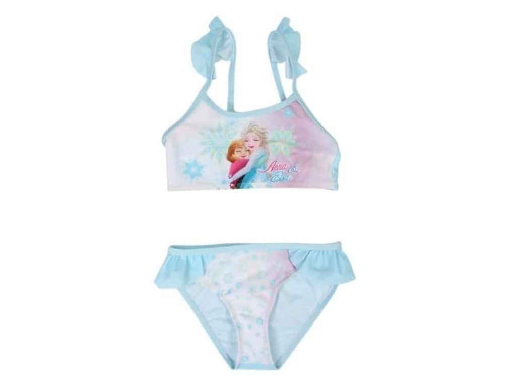 Disney Frozen Bustier-Bikini Die Eiskönigin 2 Elsa Kinder Bikini