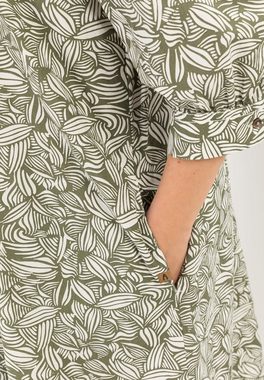 camel active Sommerkleid mit Allover-Print aus Baumwolle