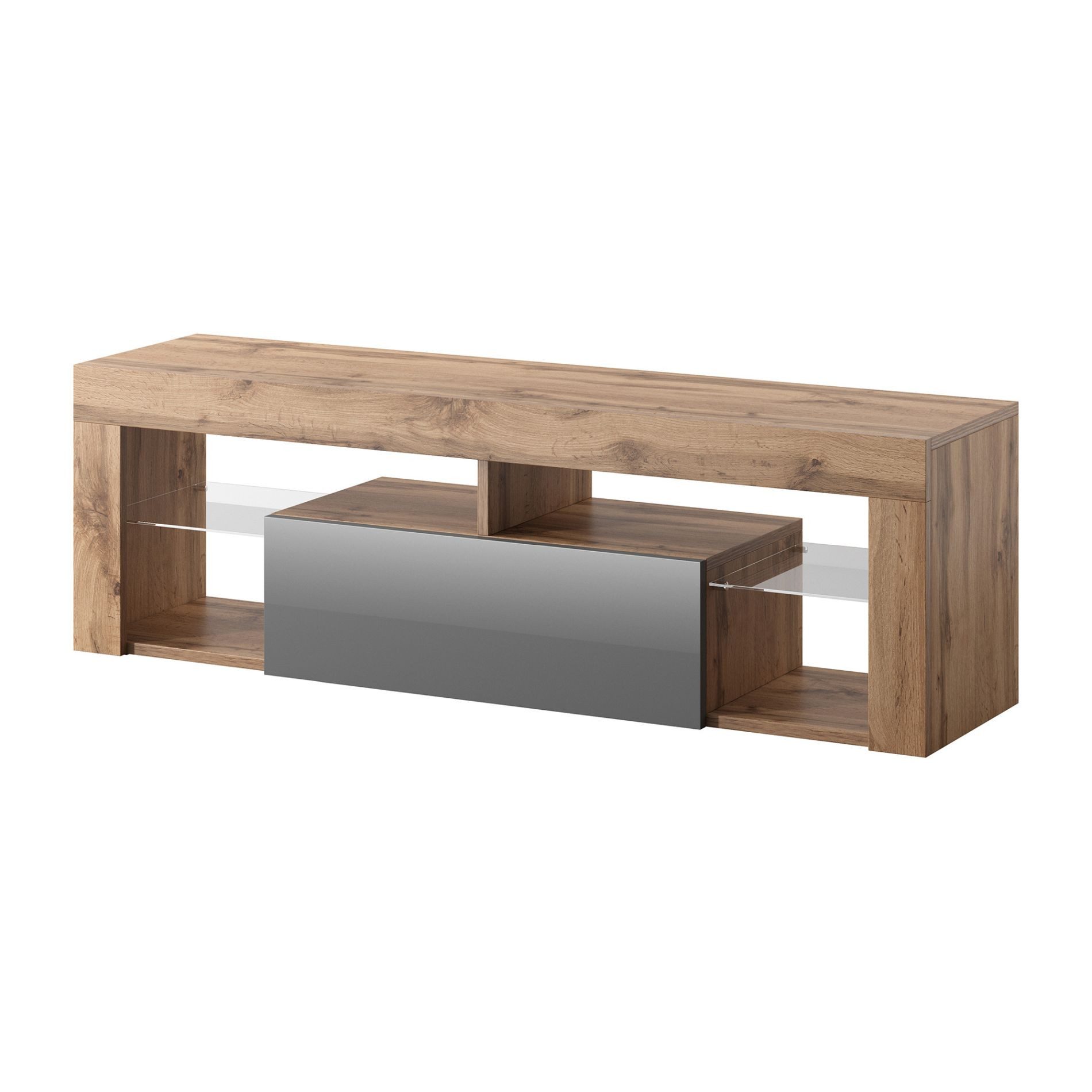 Selsey TV-Schrank BIANKO TV-Lowboard asymmetrisch, 140 günstig online kaufen