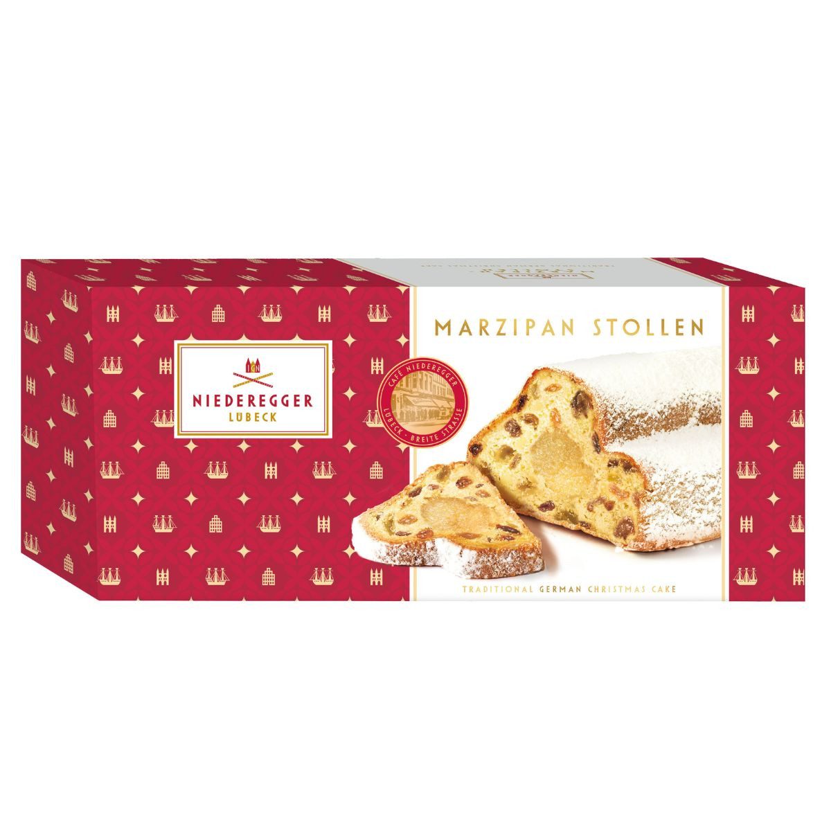 Niederegger Süßigkeit Niederegger Marzipan Stollen, 750 g