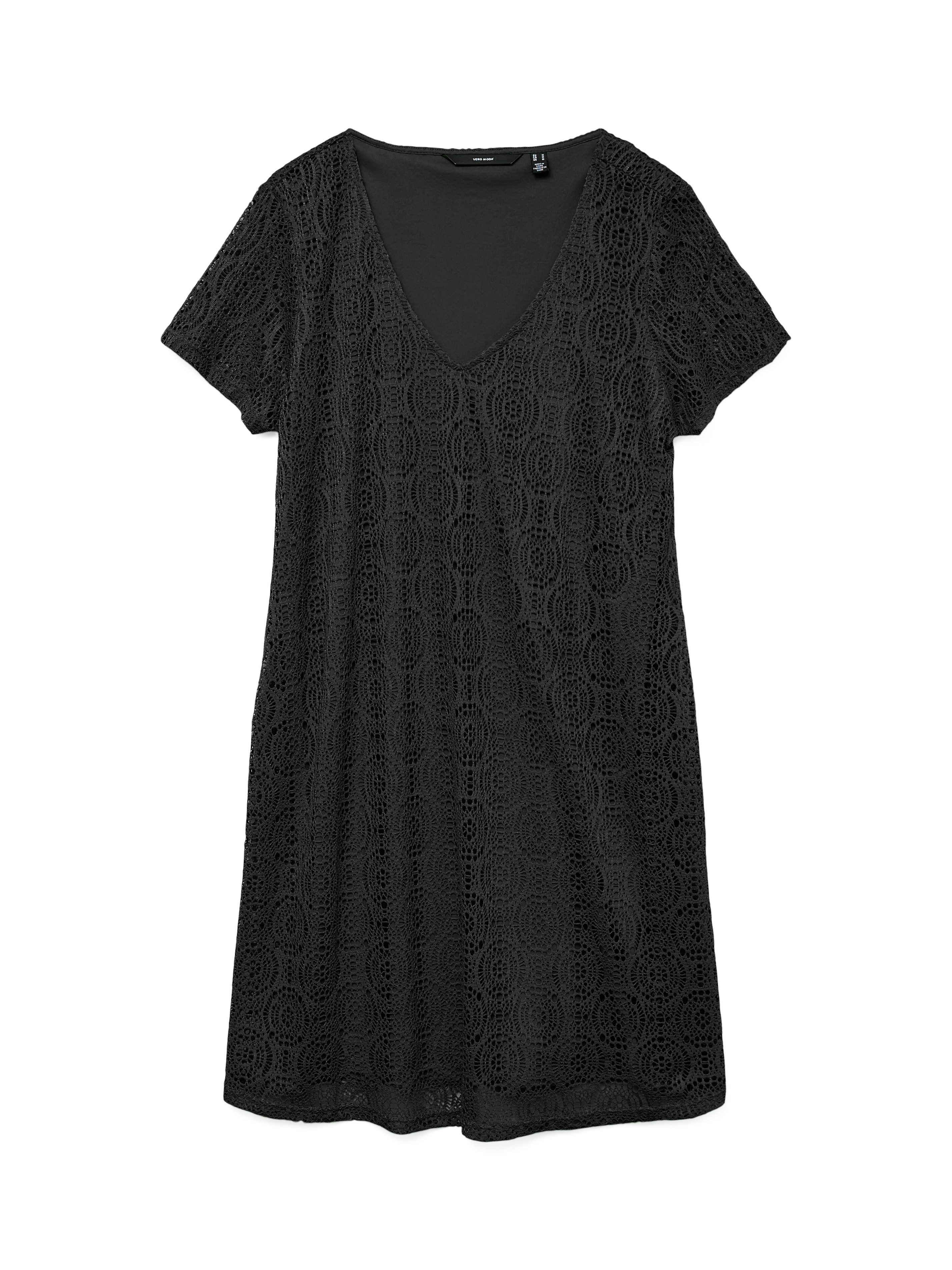 Vero Moda Minikleid VMMAYA SS V NECK SHORT DRESS JRS VO Sommerkleid günstig online kaufen