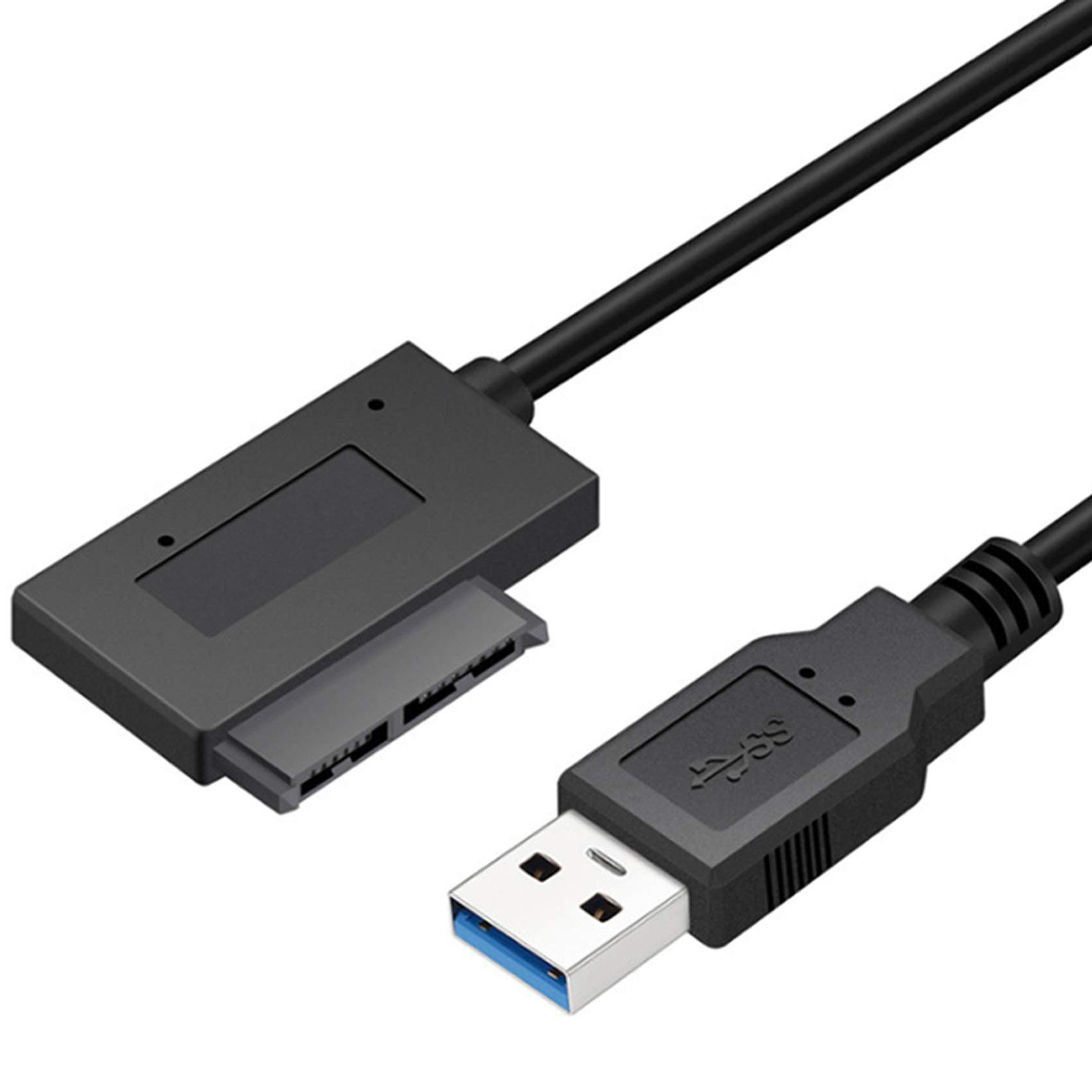 Jormftte Adapter Kabel USB 3.0 auf SATA 7 + 6 Laufwerksleitung Für Laptop Elektro-Kabel