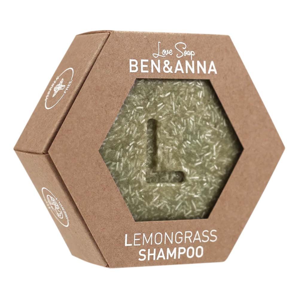 Ben & Anna Festes Haarshampoo Love Soap - Lemongrass Shampoo 60g