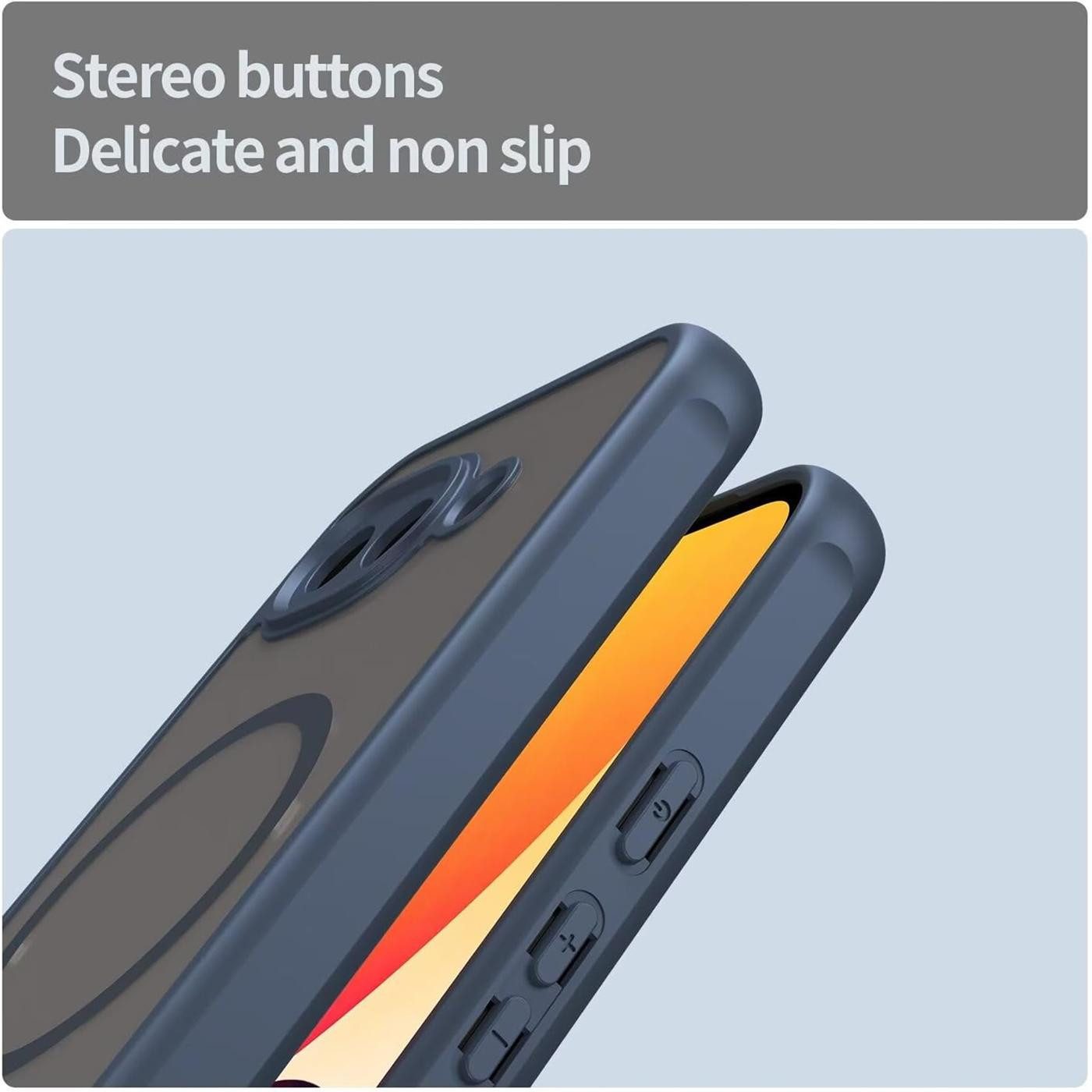 CoolGadget Handyhülle Magnet-Hülle für Pixel 10a Schutzhülle magnetisch 6,3 Zoll, Hülle Matt Stoßfest kompatibel mit QI-Laden Zubehör Kameraschutz Case – Bild 5 von 5
