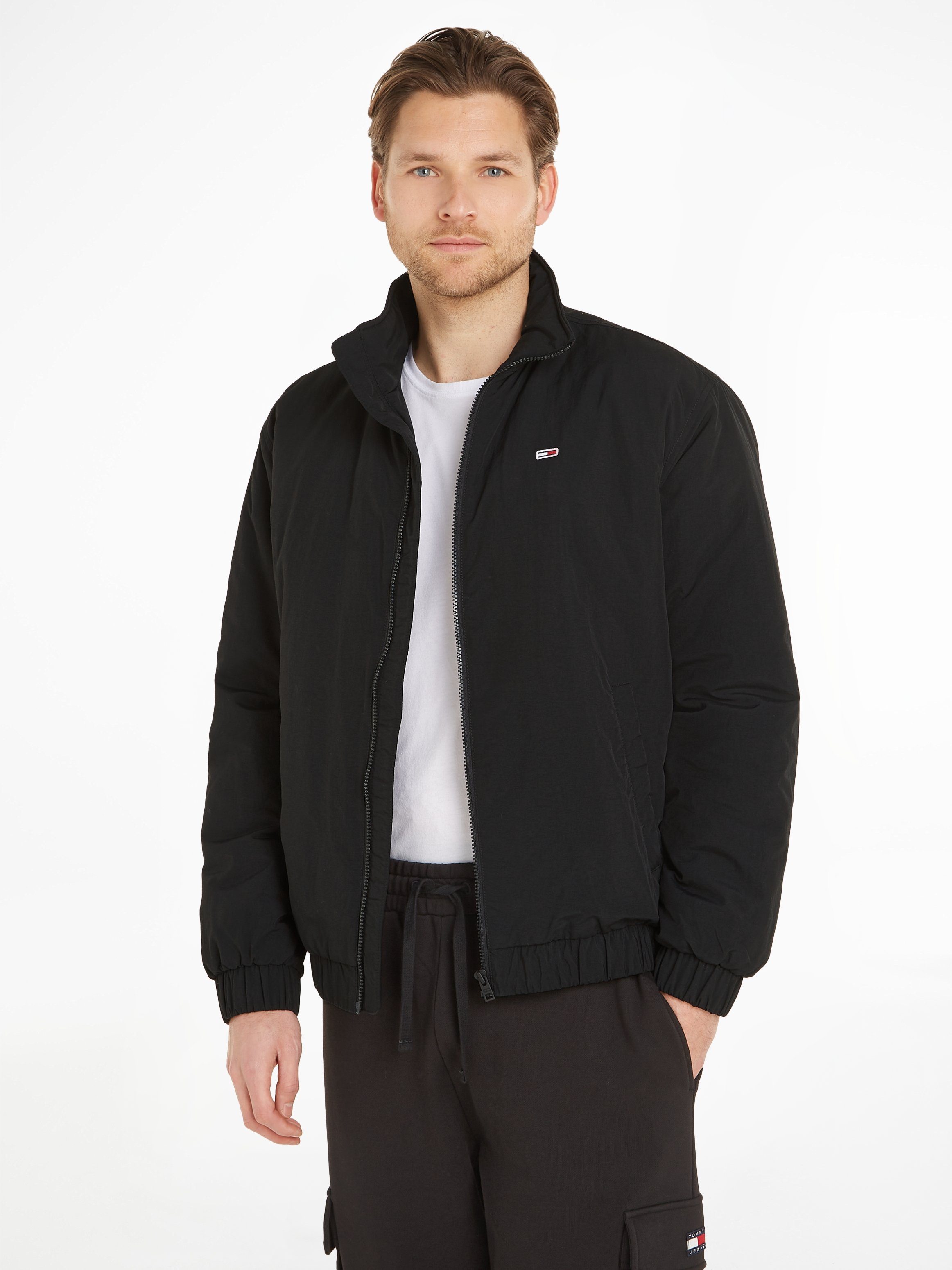 Tommy Jeans Blouson TJM ESSENTIAL PADDED JACKET Black | Übergangsjacken