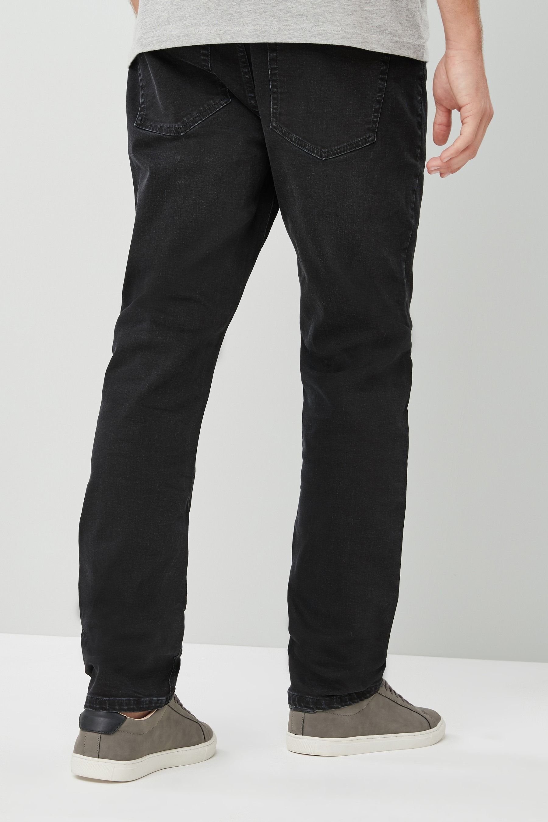 Next Straight-Jeans Klassische Straight Fit Stretch-Jeans, günstig online kaufen