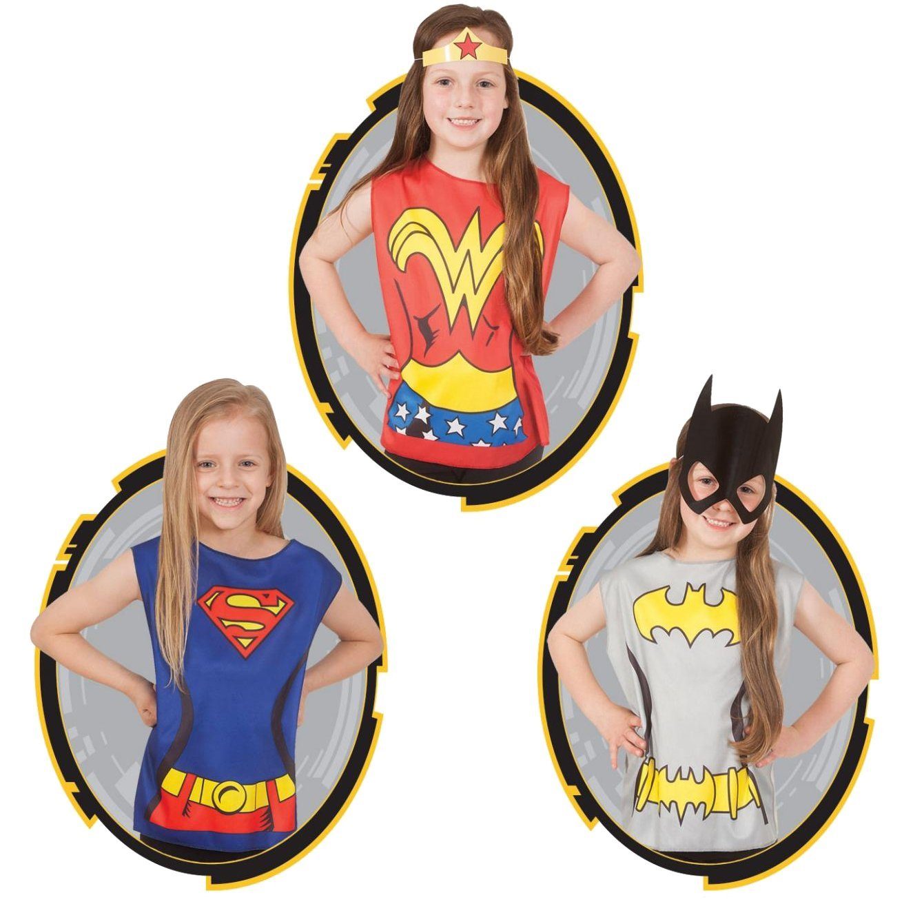 Kostüm DC Superhelden Party Set für Mädchen