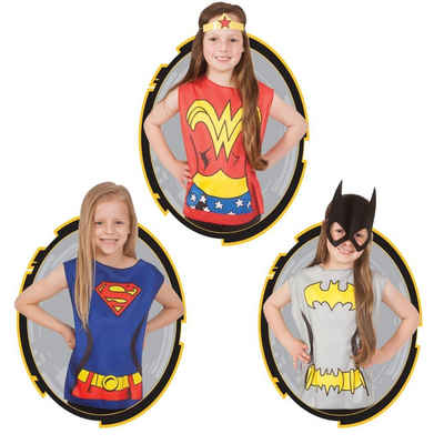 Rubie´s Kostüm DC Superhelden Party Set für Mädchen, Supergirl, Batgirl und Wonder Woman in einem günstigen Set!