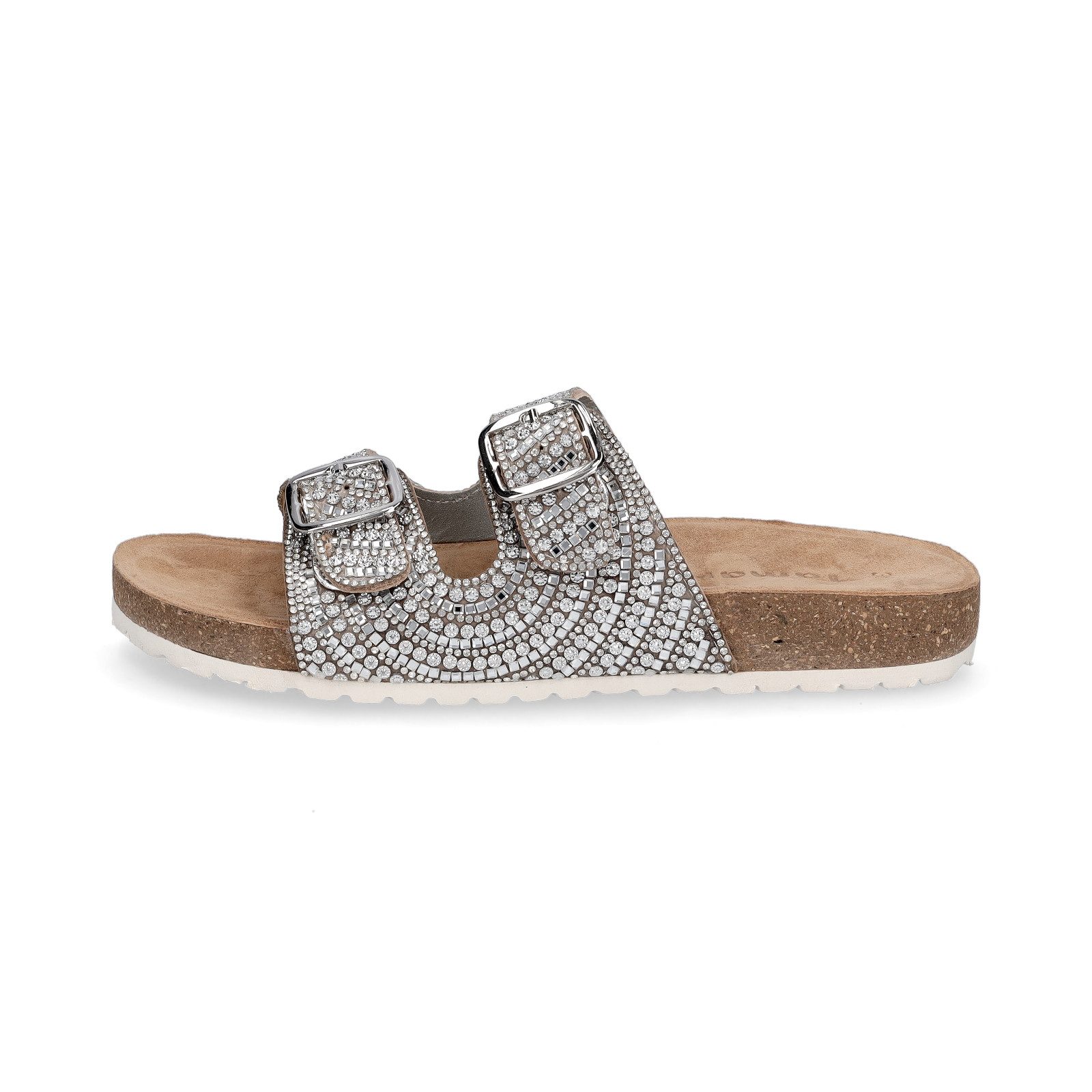 Tamaris Tamaris Damen Pantolette silber Pantolette