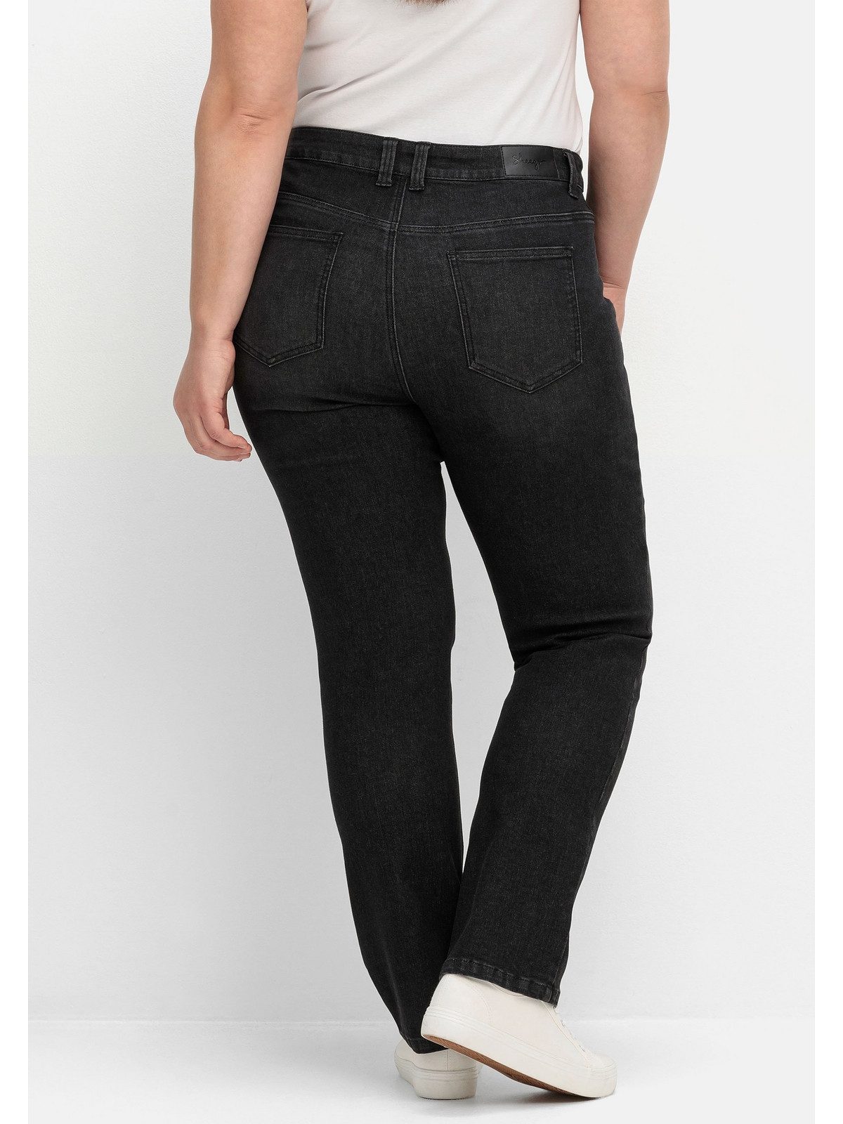 Sheego Stretch-Jeans Große Größen mit funktionellen TruTemp365® Fasern