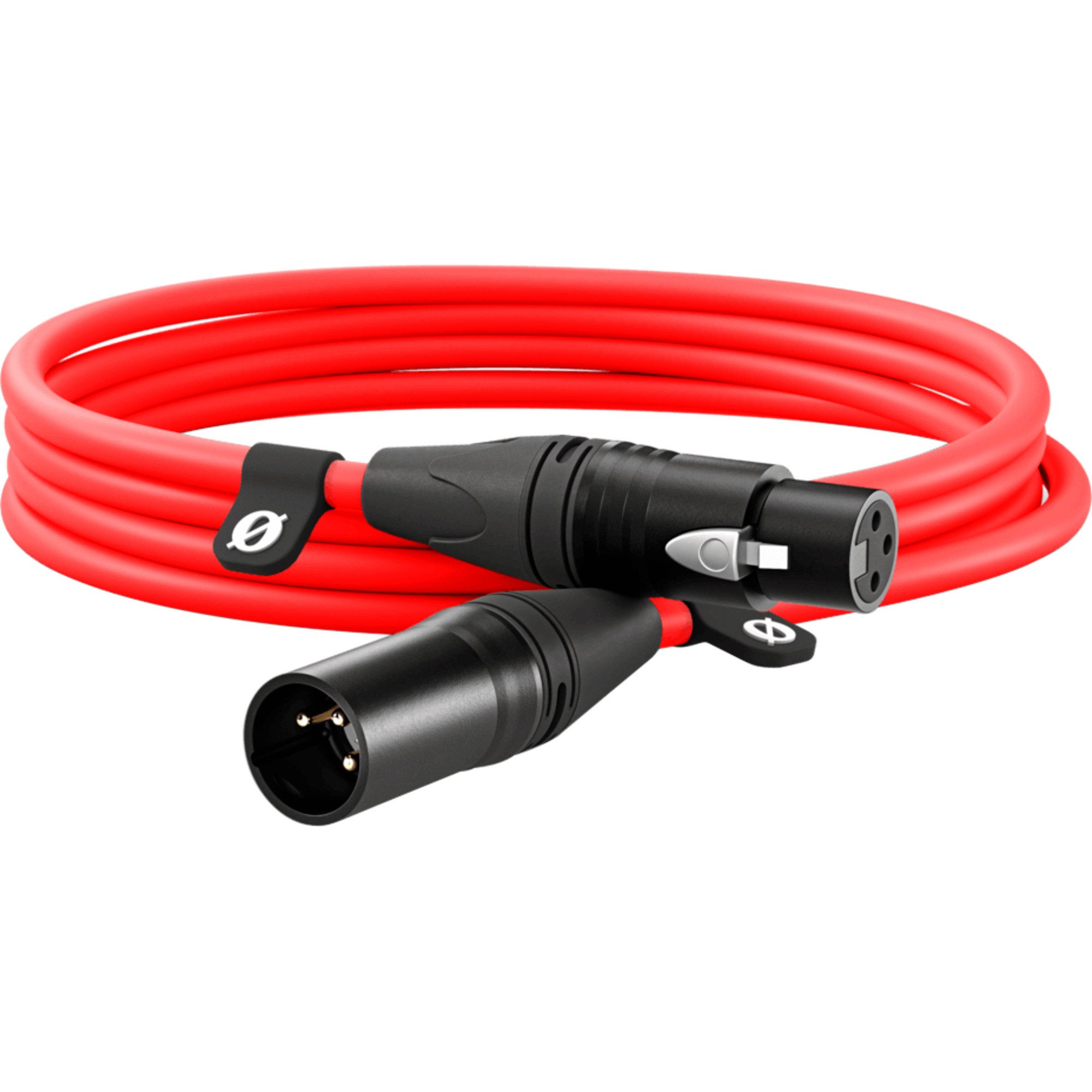 RODE Microphones Mischpult Rode Microphones Premium XLR-Kabel XLR3M-R red, (3