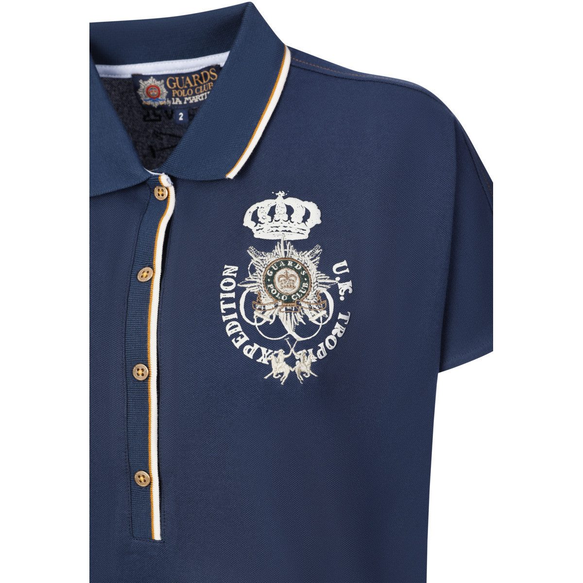 La Martina Poloshirt WCPG31 Damen T-Shirt, Shirt, Poloshirt, Polohemd, Sportshirt