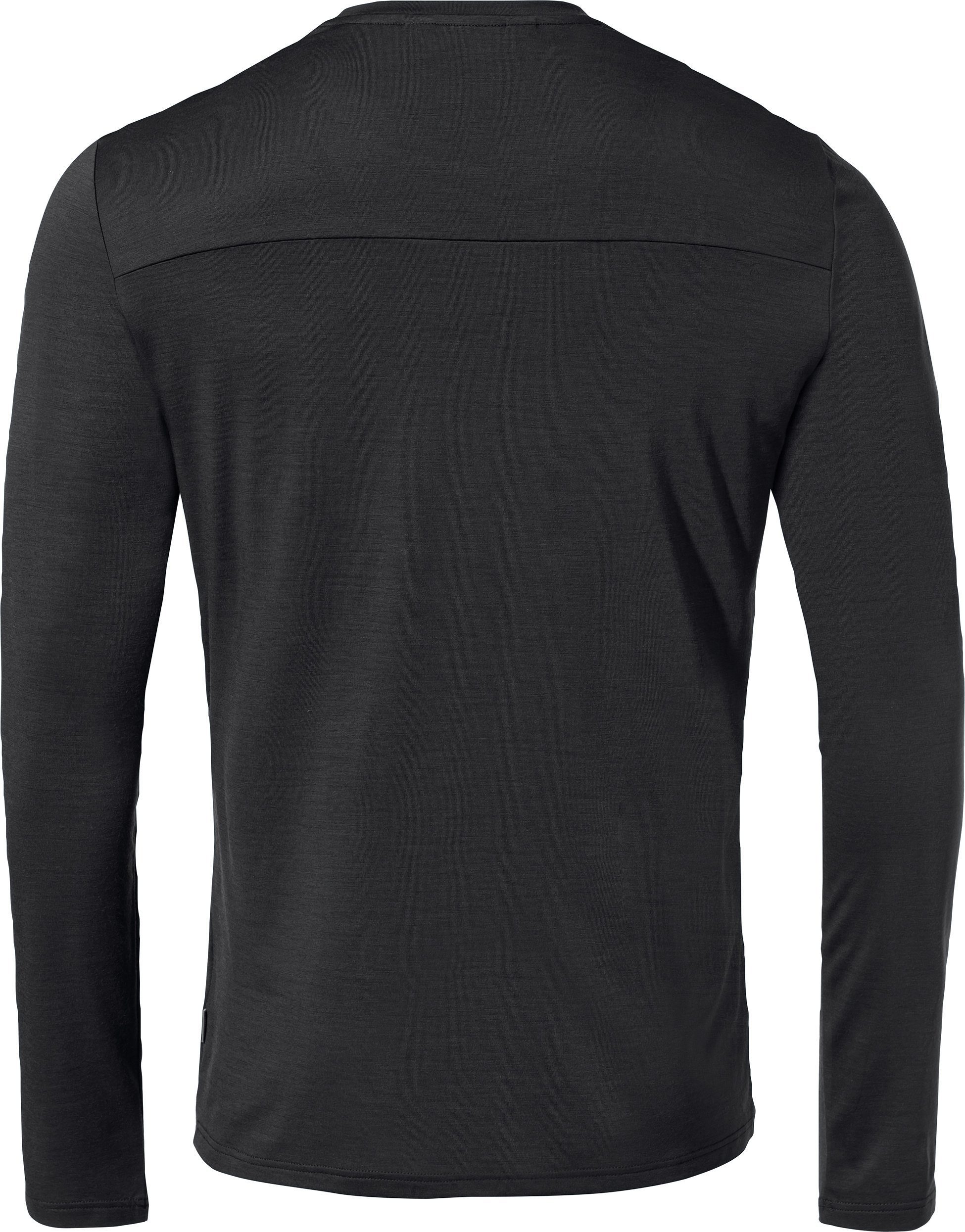 VAUDE Funktionsunterhemd Me Monviso Wool LS T-Shirt BLACK UNI