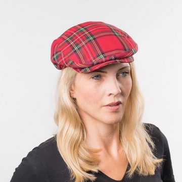 Lipodo Flat Cap (1-St) Flatcap mit Schirm, Made in Italy