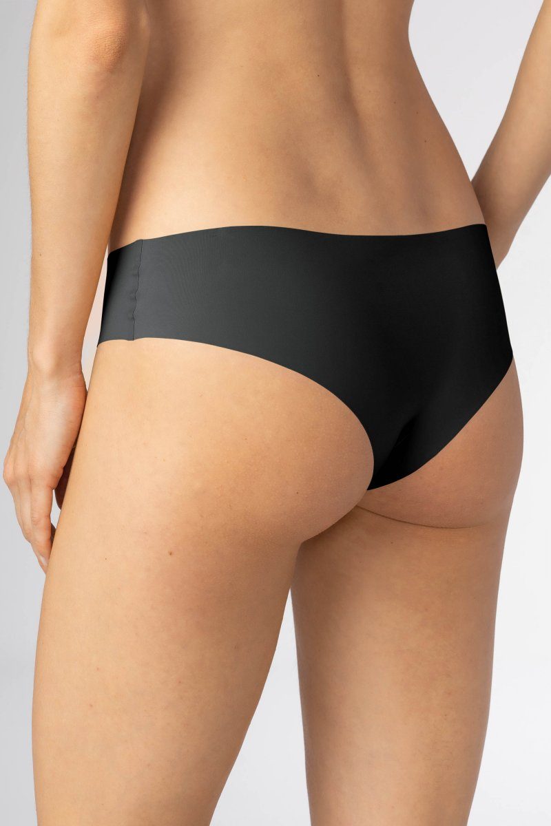 flache Brasil Me Mey Second 79641 Mey (geklebt) Brasilslip Soft Nähte extra (1-St) schwarz