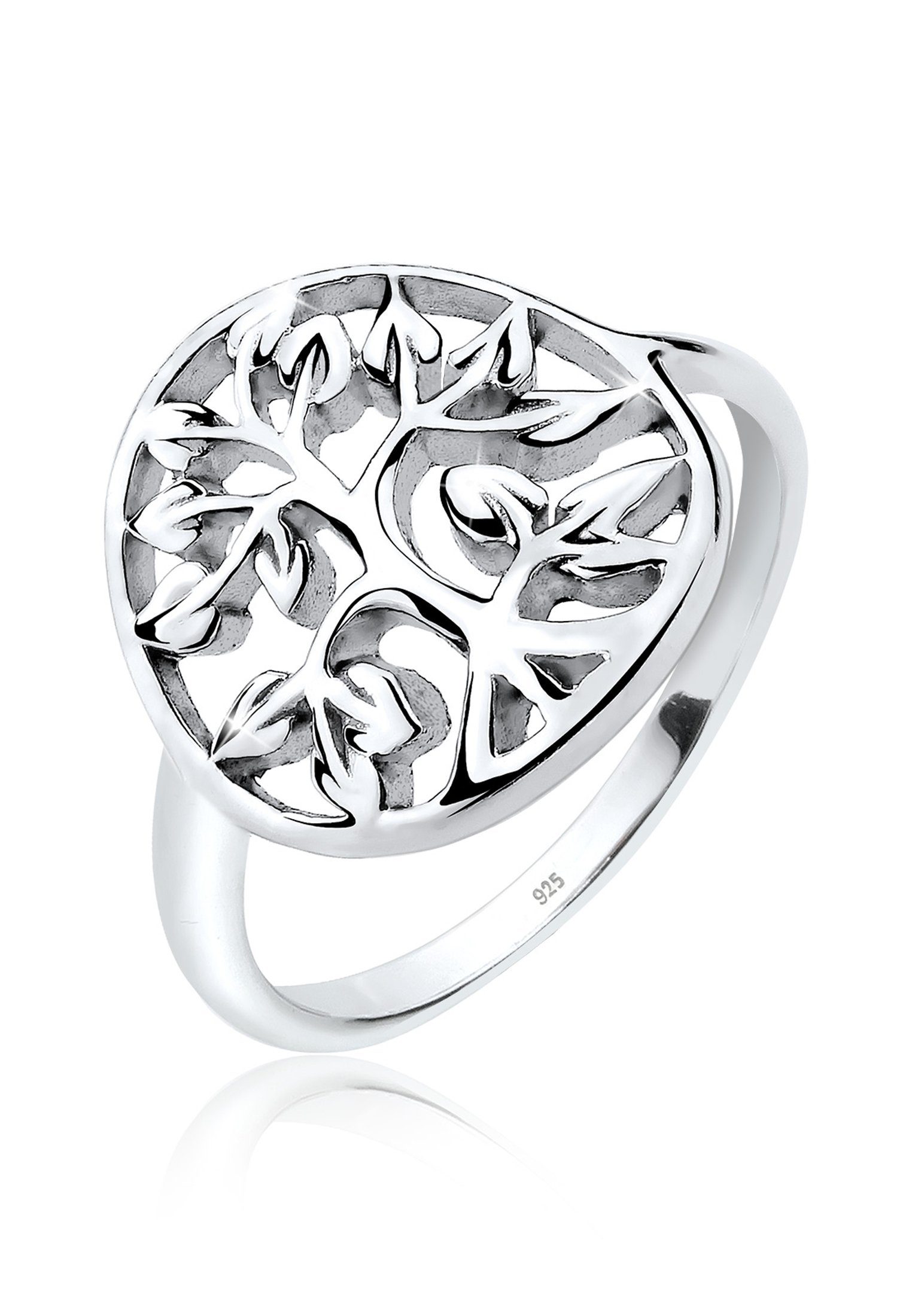 Elli Fingerring Lebensbaum Floral 925er Sterling günstig online kaufen