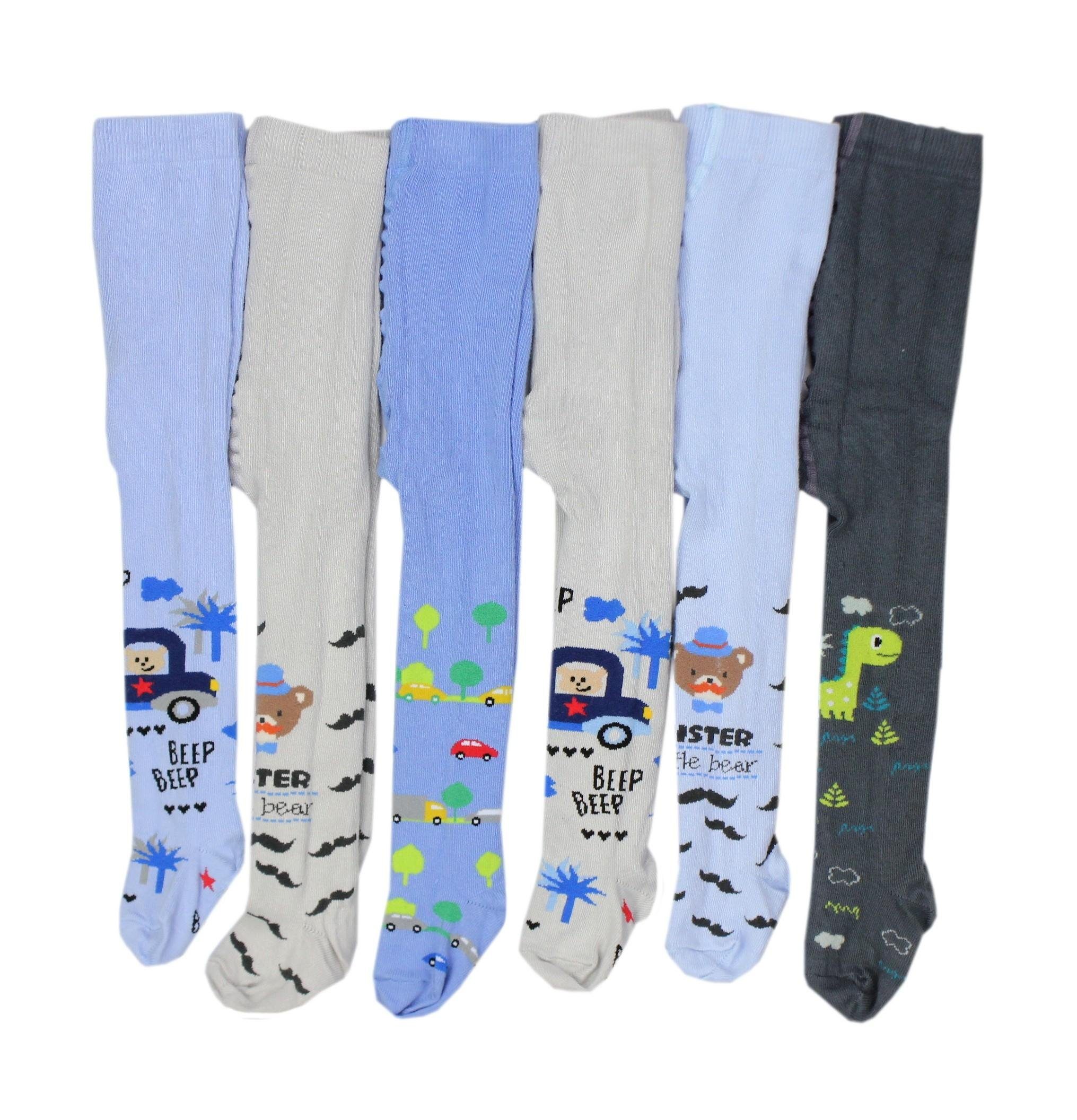 TupTam Strickstrumpfhose TupTam Baby Jungen Strickstrumpfhose 6er Pack