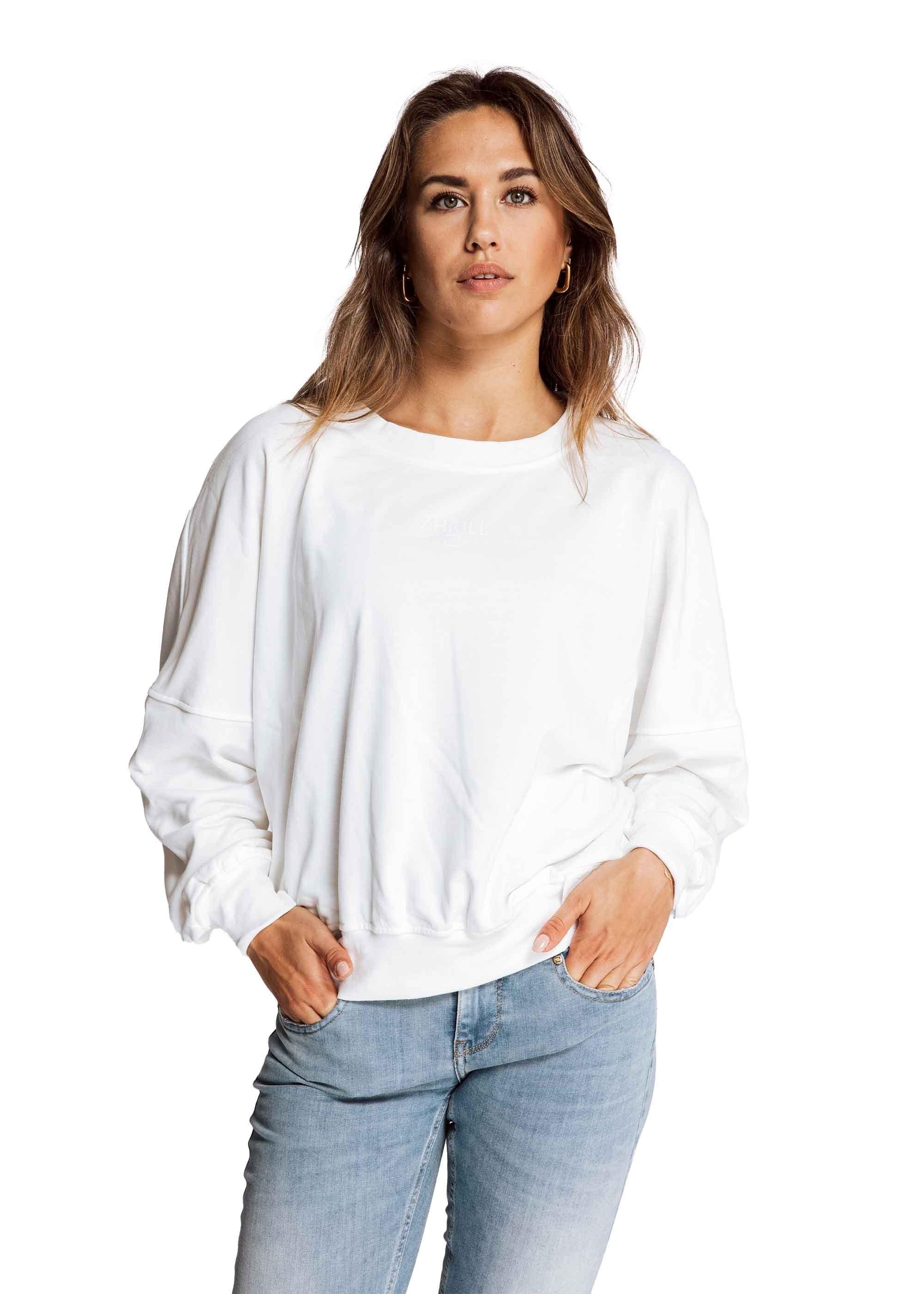 Zhrill Sweatshirt Sweater LUANA White (0-tlg) günstig online kaufen