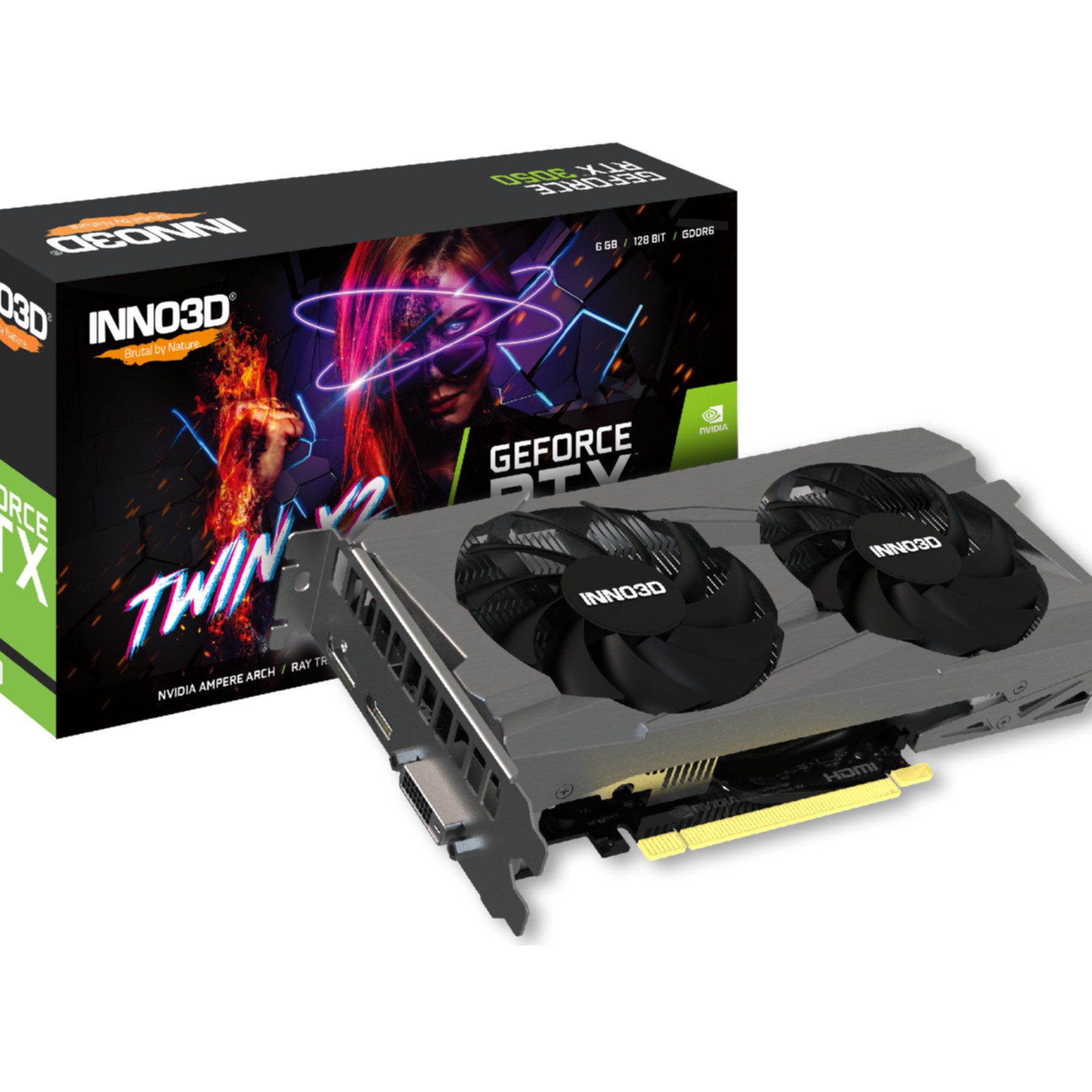 Inno3D GeForce RTX 3050 TWIN X2 OC Grafikkarte