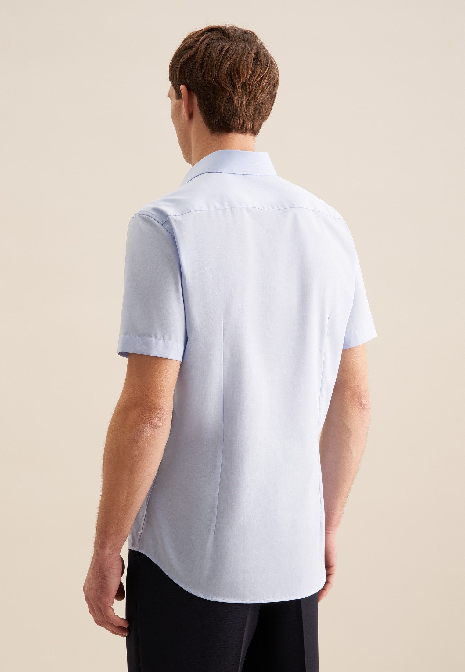 seidensticker Businesshemd Shaped Shaped 1/2 Kentkragen Uni günstig online kaufen