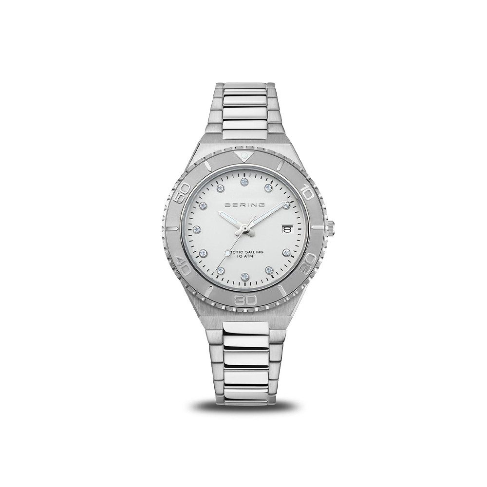 Bering Quarzuhr Bering Classic silber poliert/gebürstet 18936-704 18936-704, Hochwertiges Produkt mit zeitlosem Design, sorgfältiger Verarbeitung