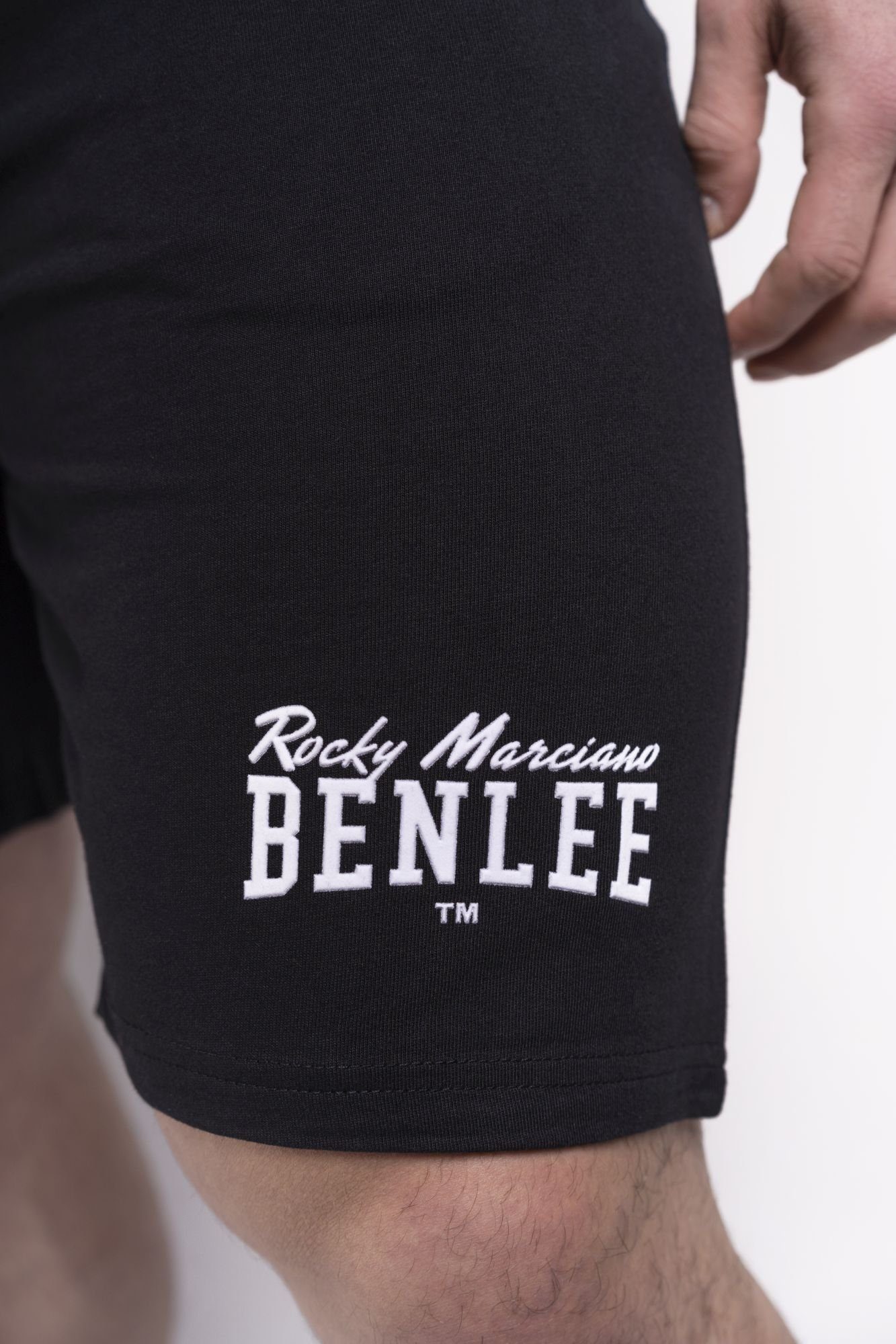 Benlee Rocky Black BASIC Marciano Sweatshorts